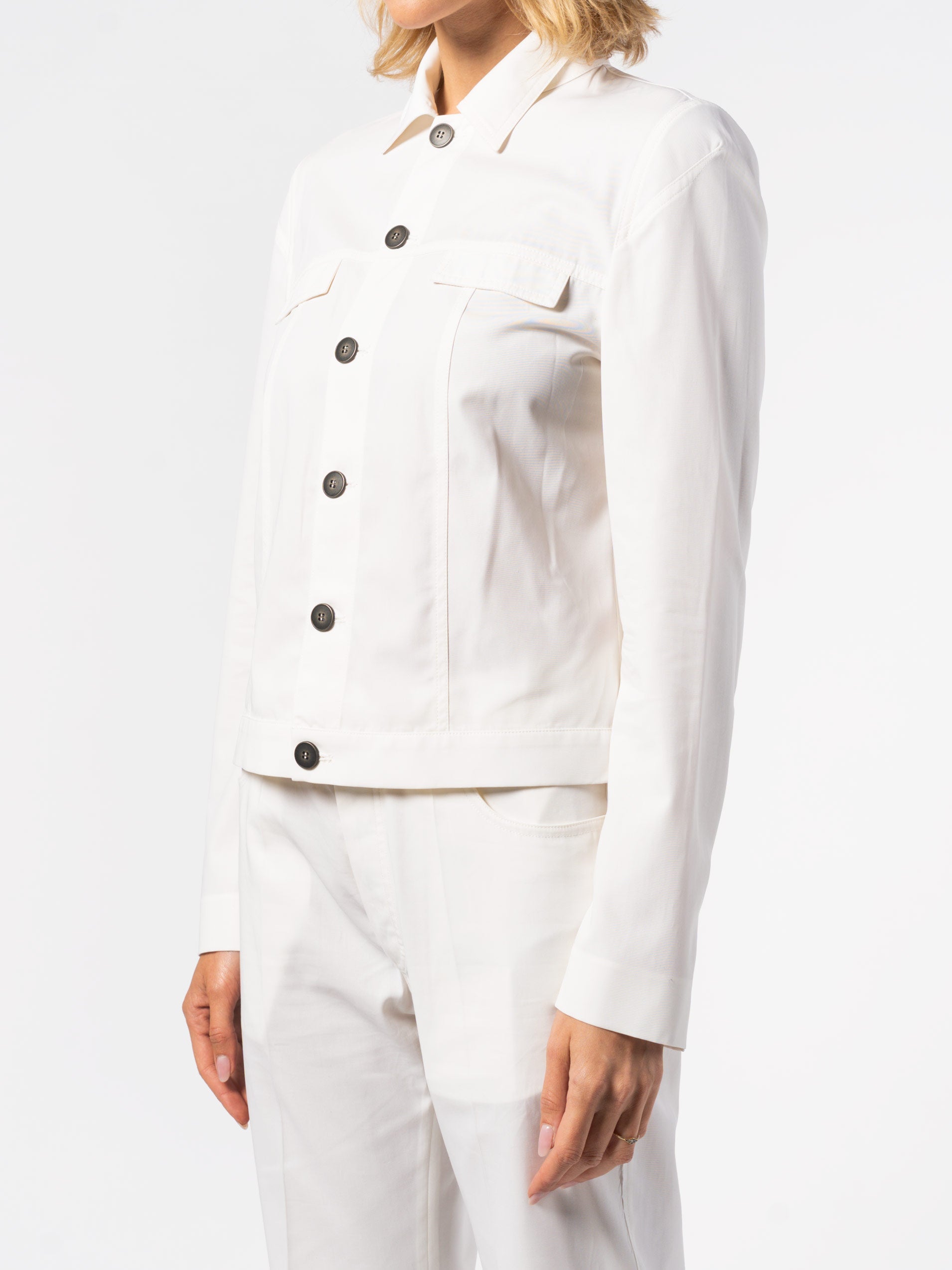 Cropped Structured Jacket - INN7
