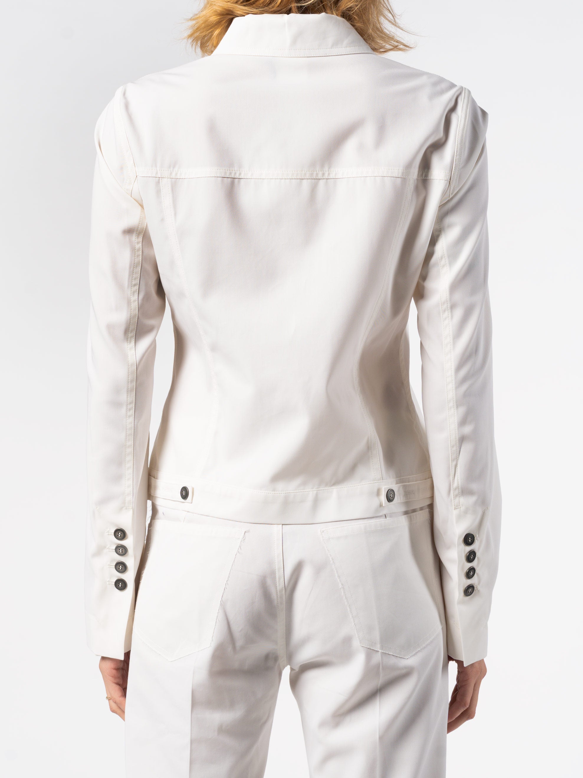 Cropped Structured Jacket - INN7
