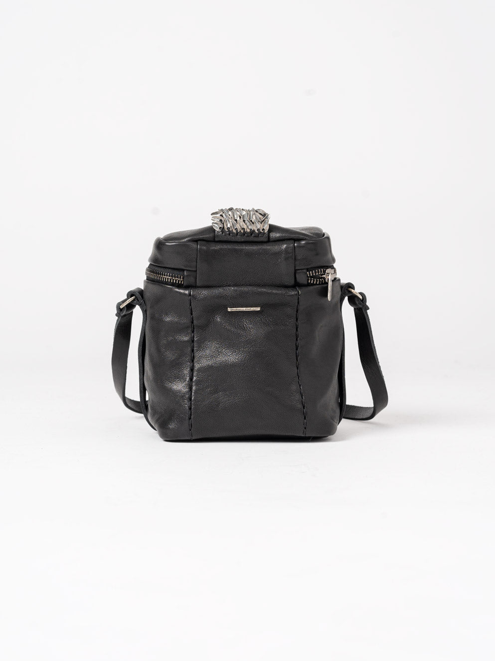 Leather Bag with 925 Silver Details