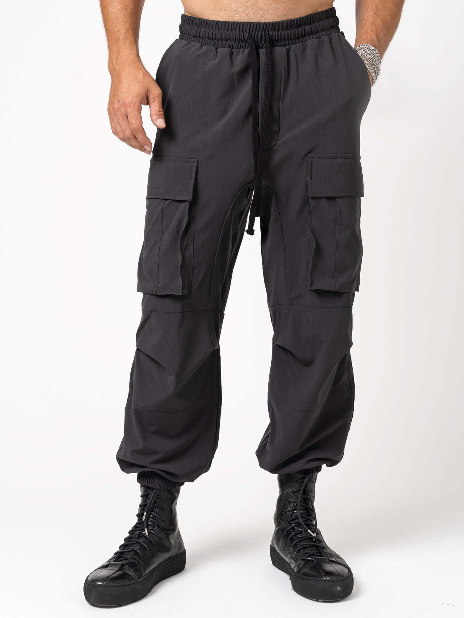 THOM KROM MST451 Wide fit cargo trousers