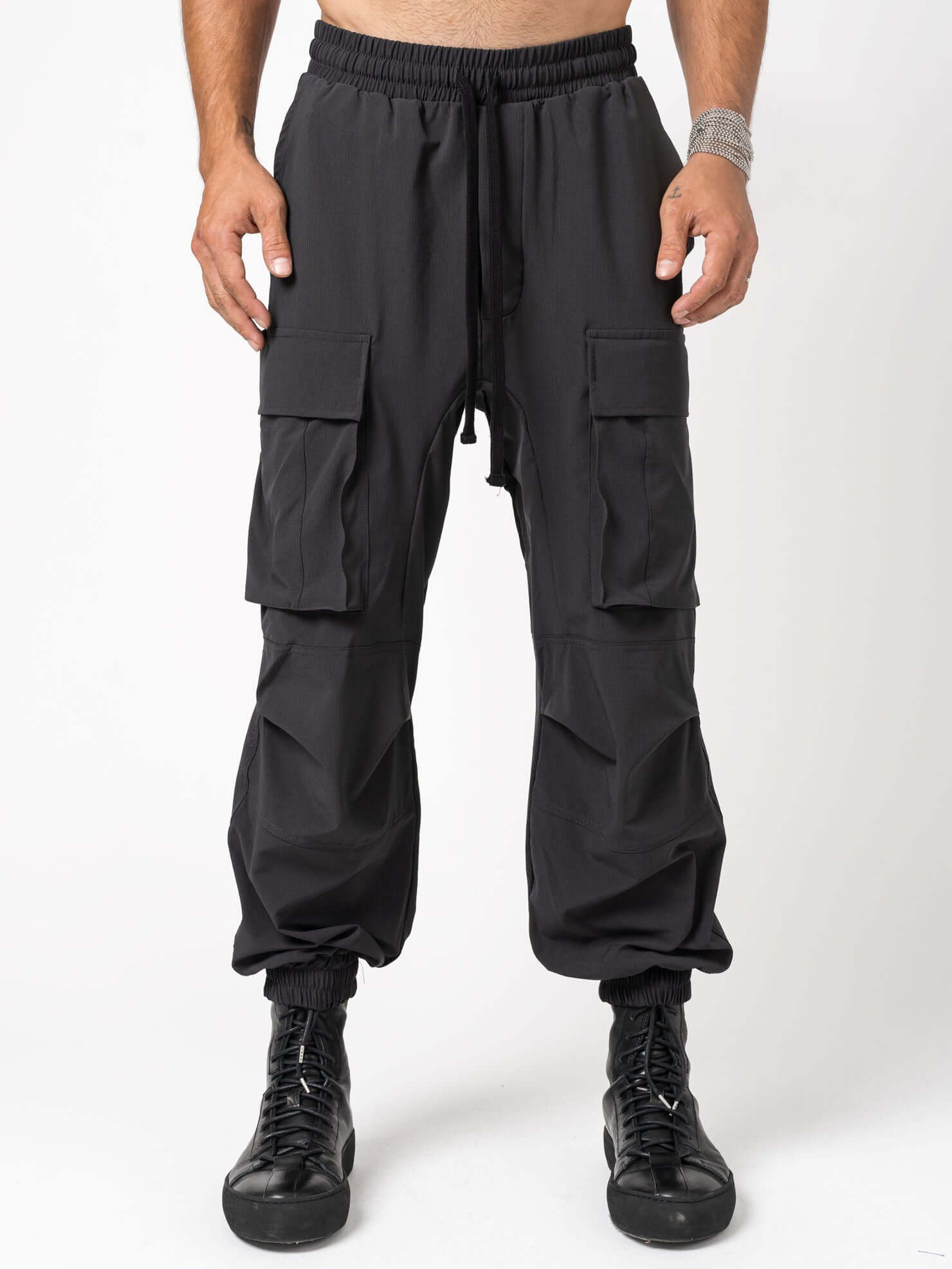 THOM KROM MST451 Wide fit cargo trousers