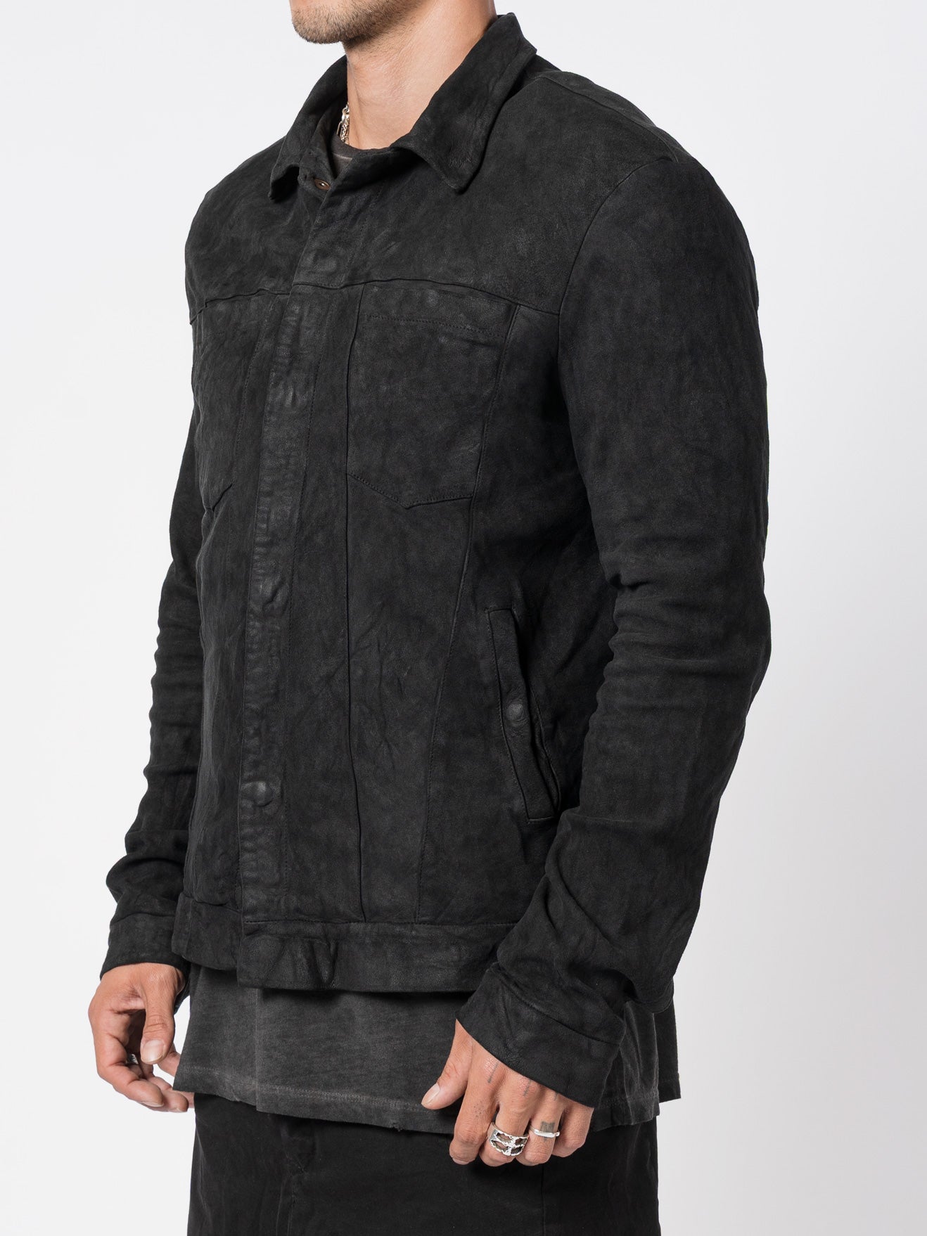 Vegetable-Tanned Leather Jacket