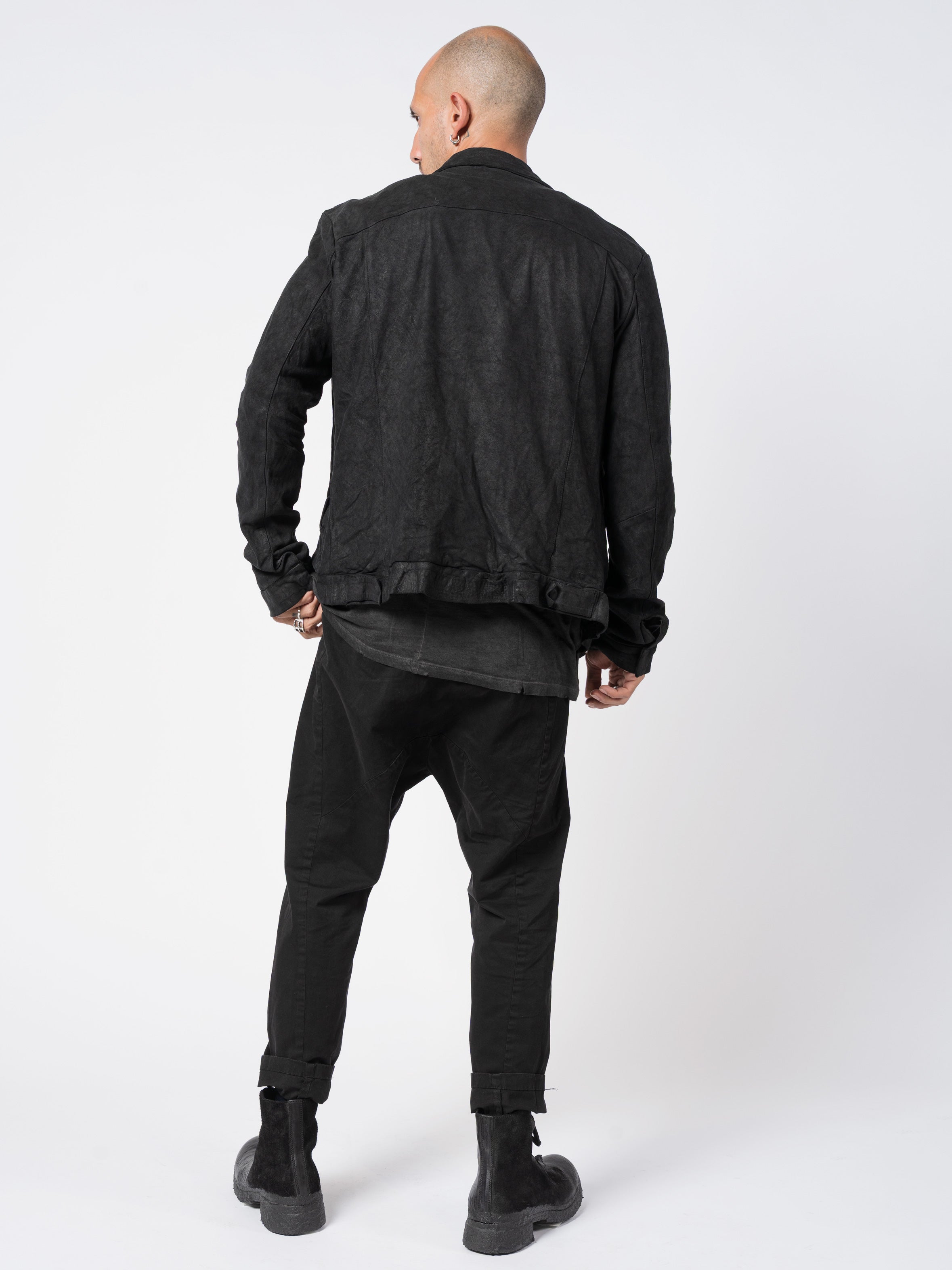 Vegetable-Tanned Leather Jacket