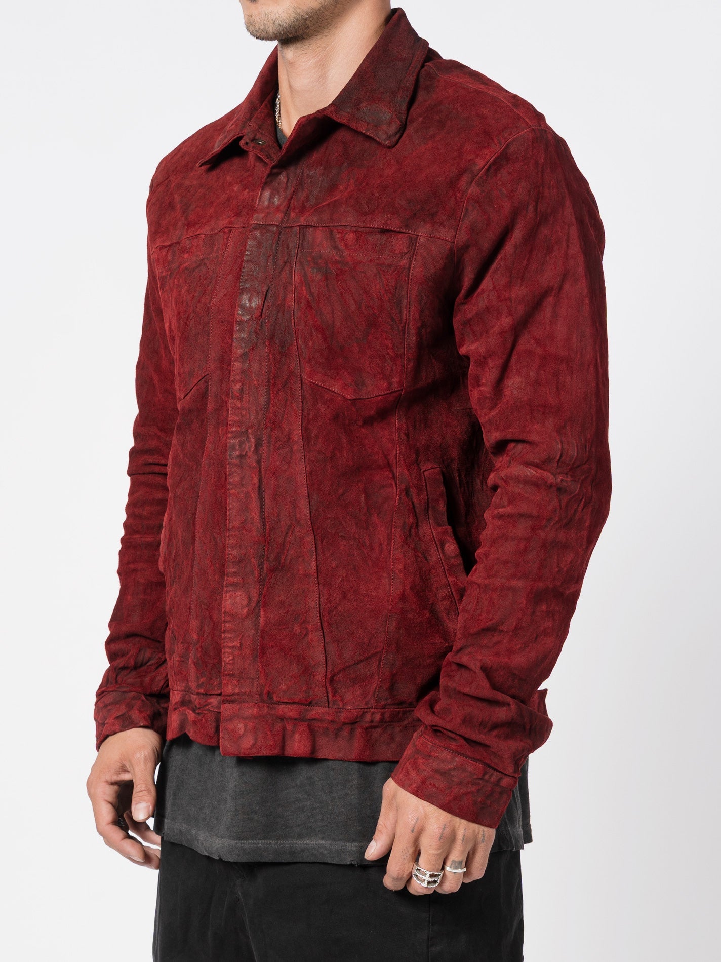 Vegetable-Tanned Leather Jacket