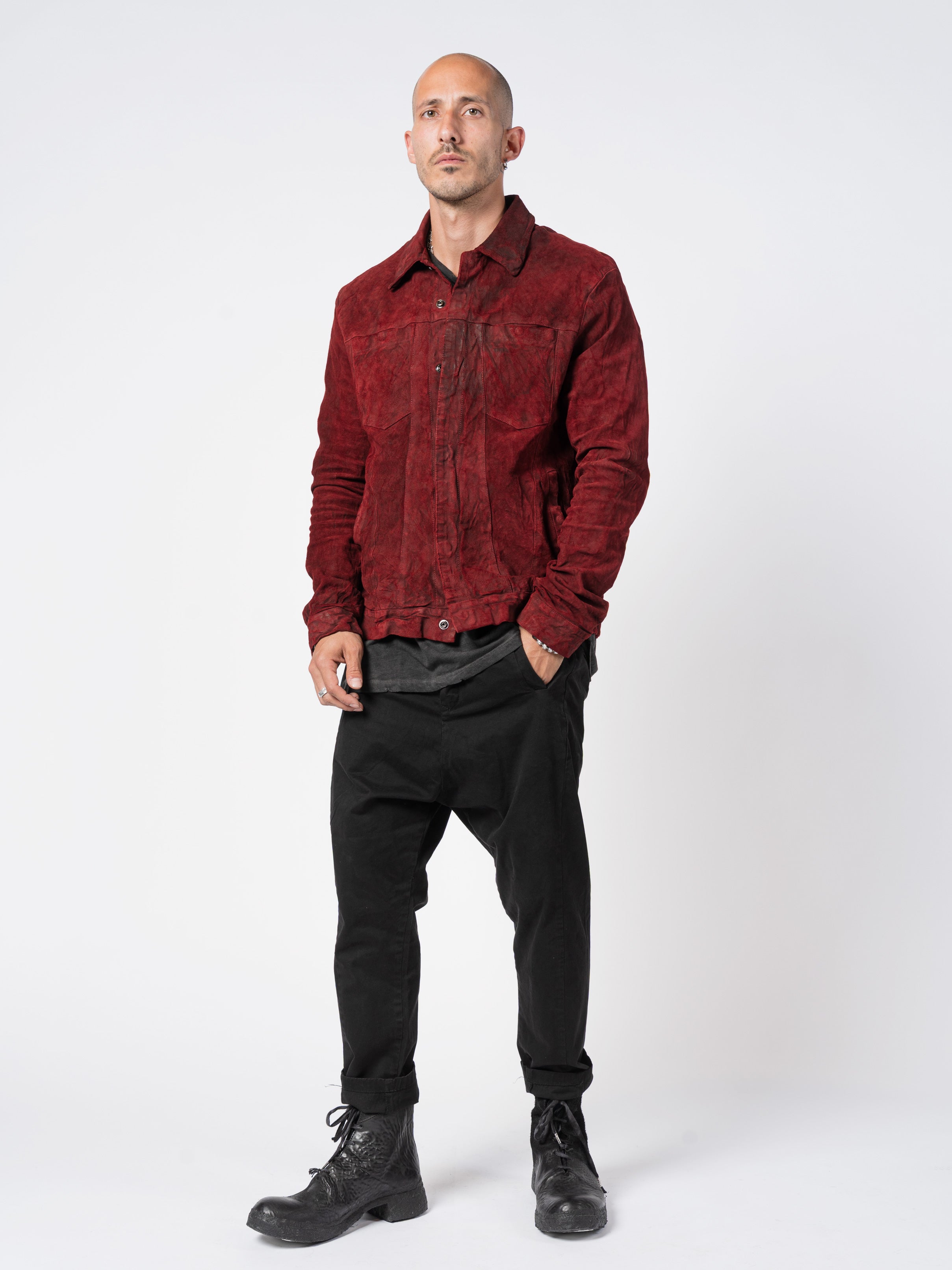 Vegetable-Tanned Leather Jacket