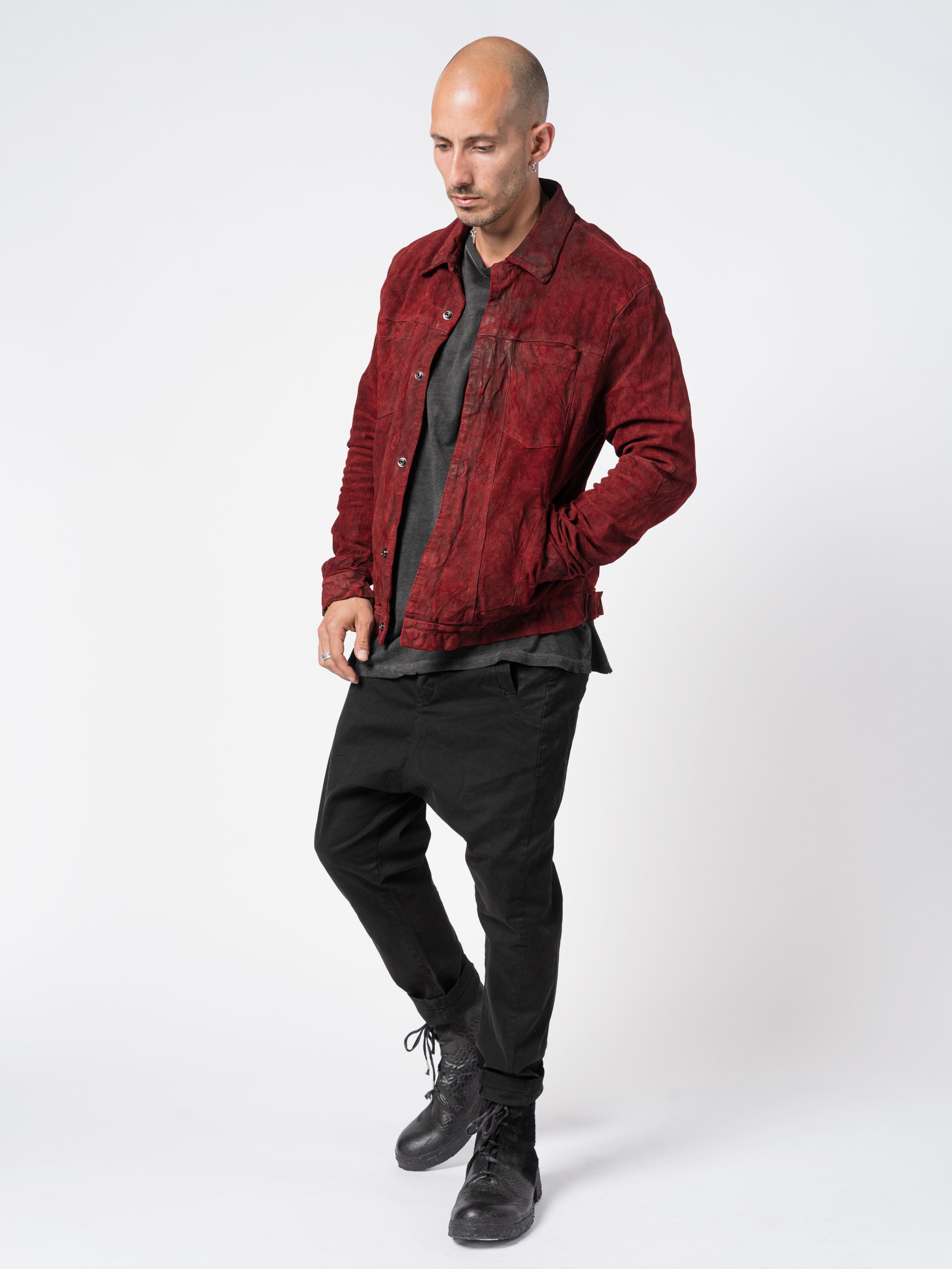 Vegetable-Tanned Leather Jacket