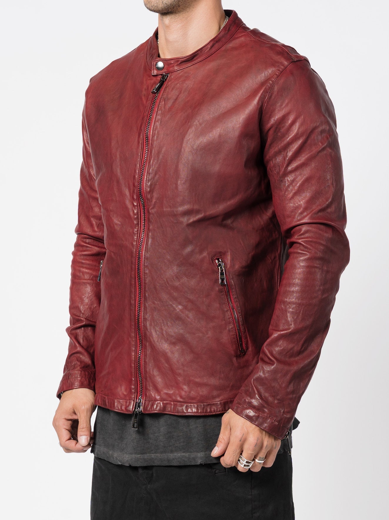 Leather Biker Jacket