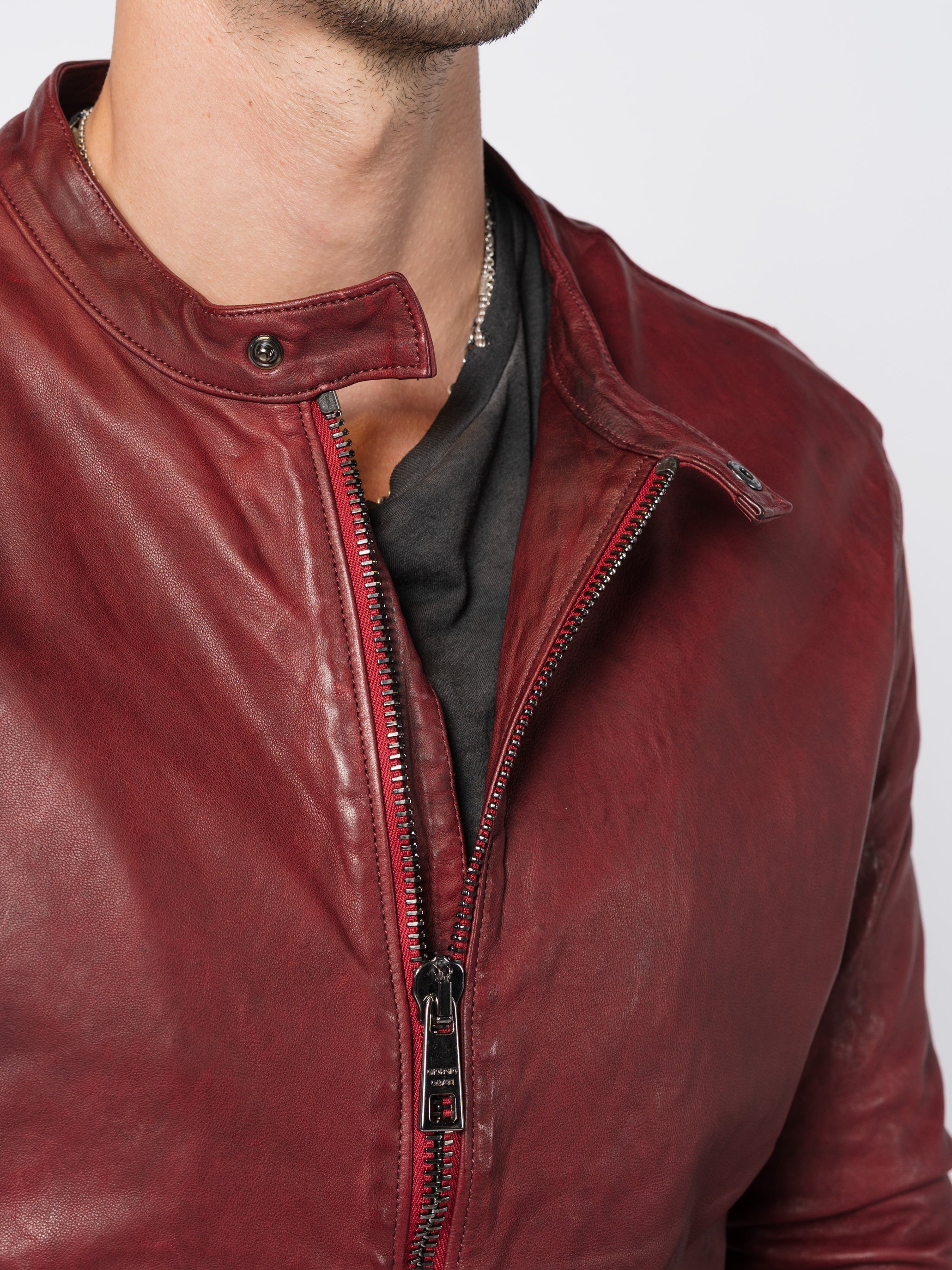 Leather Biker Jacket