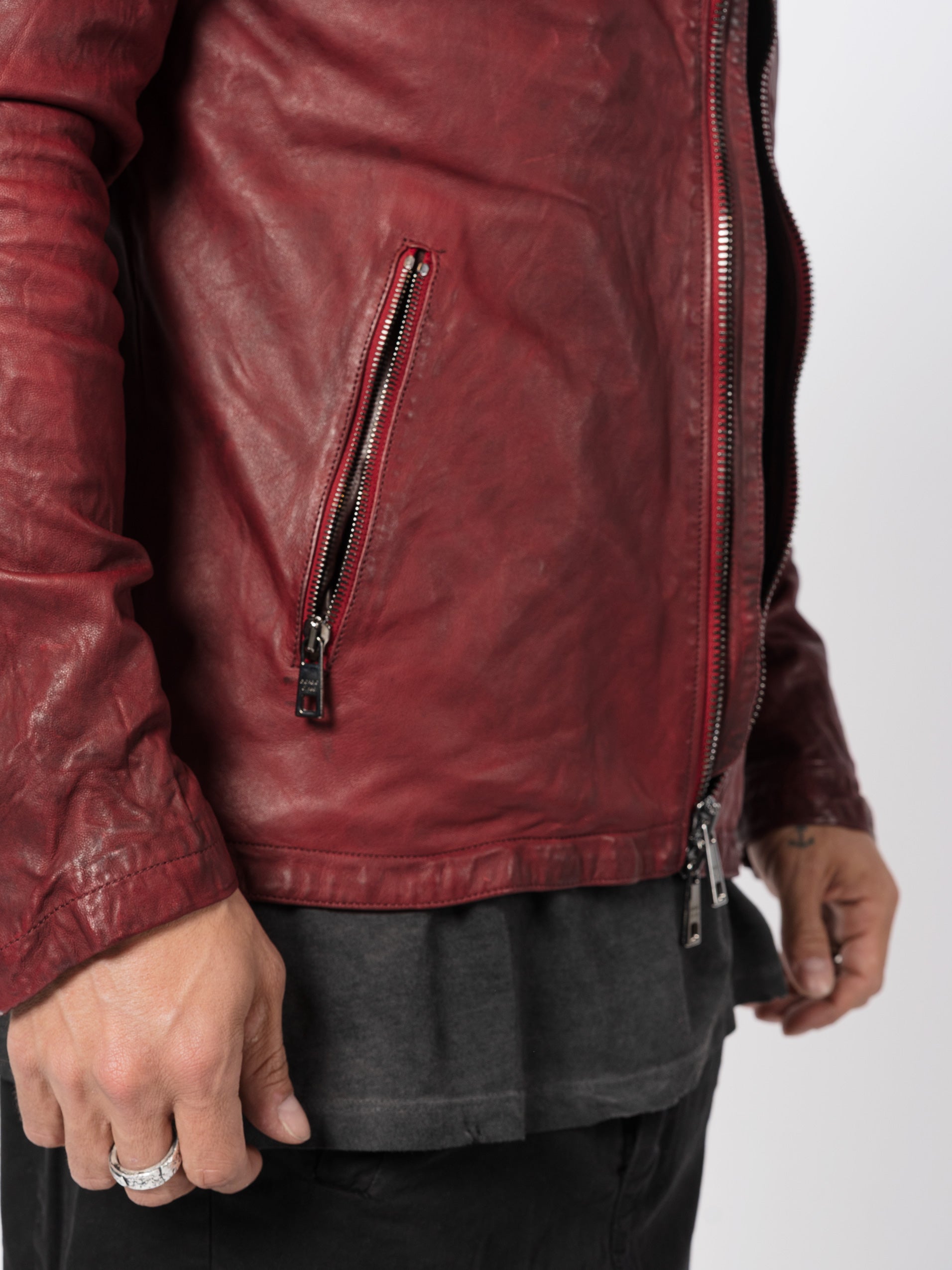 Leather Biker Jacket