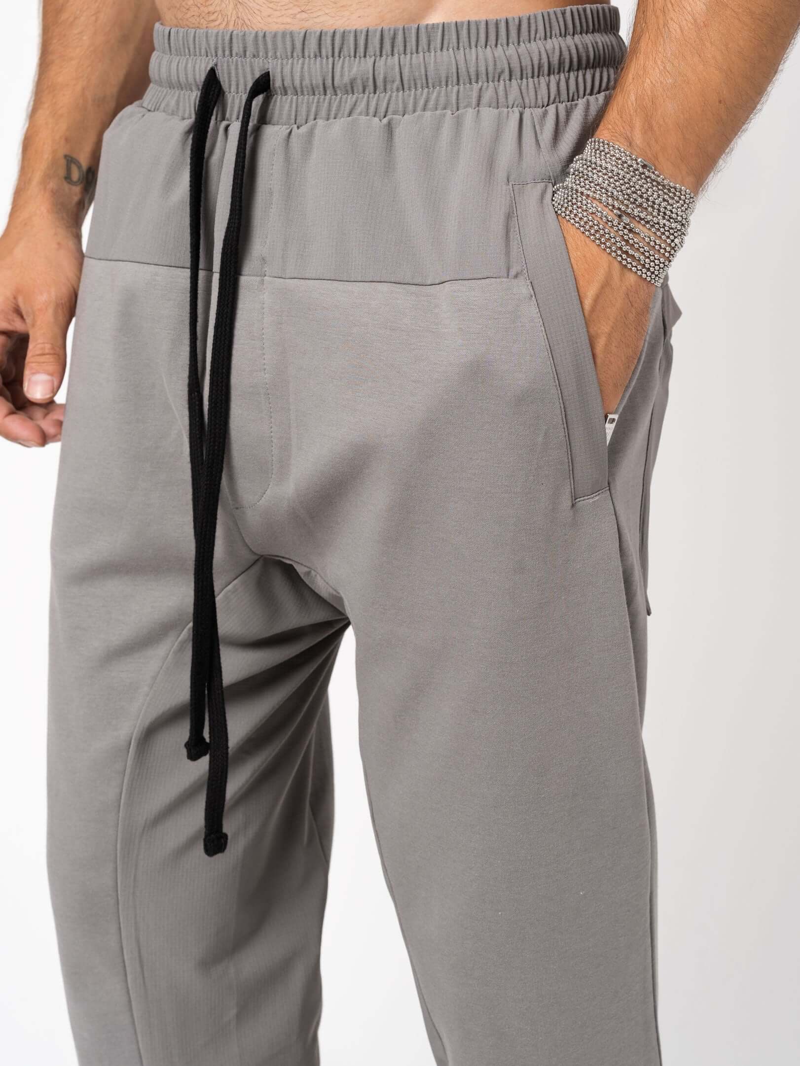 THOM KROM MST465 Matmix drop crotch trousers