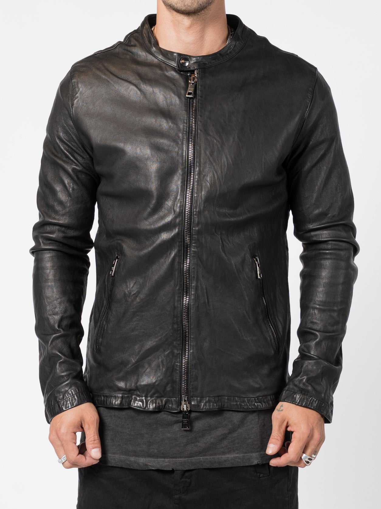 Leather Biker Jacket