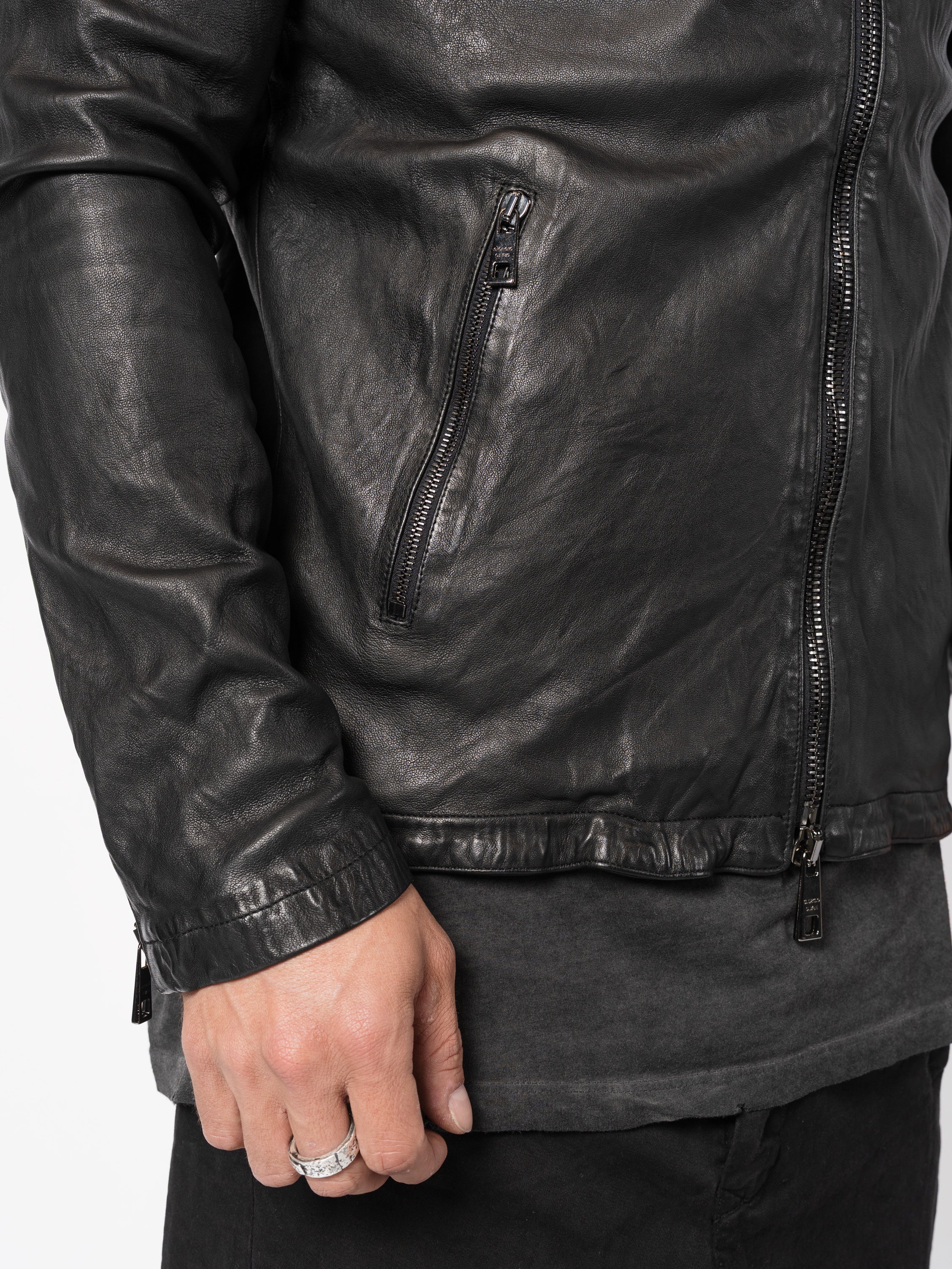 Leather Biker Jacket