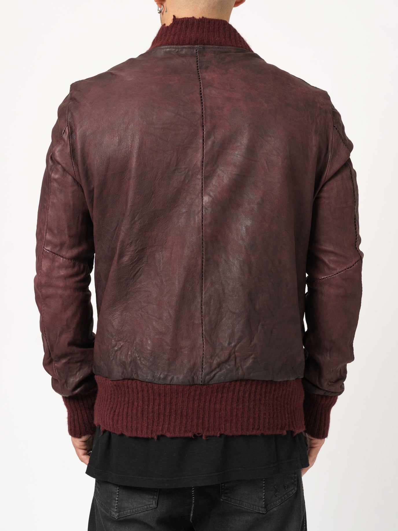 Leather Bomber