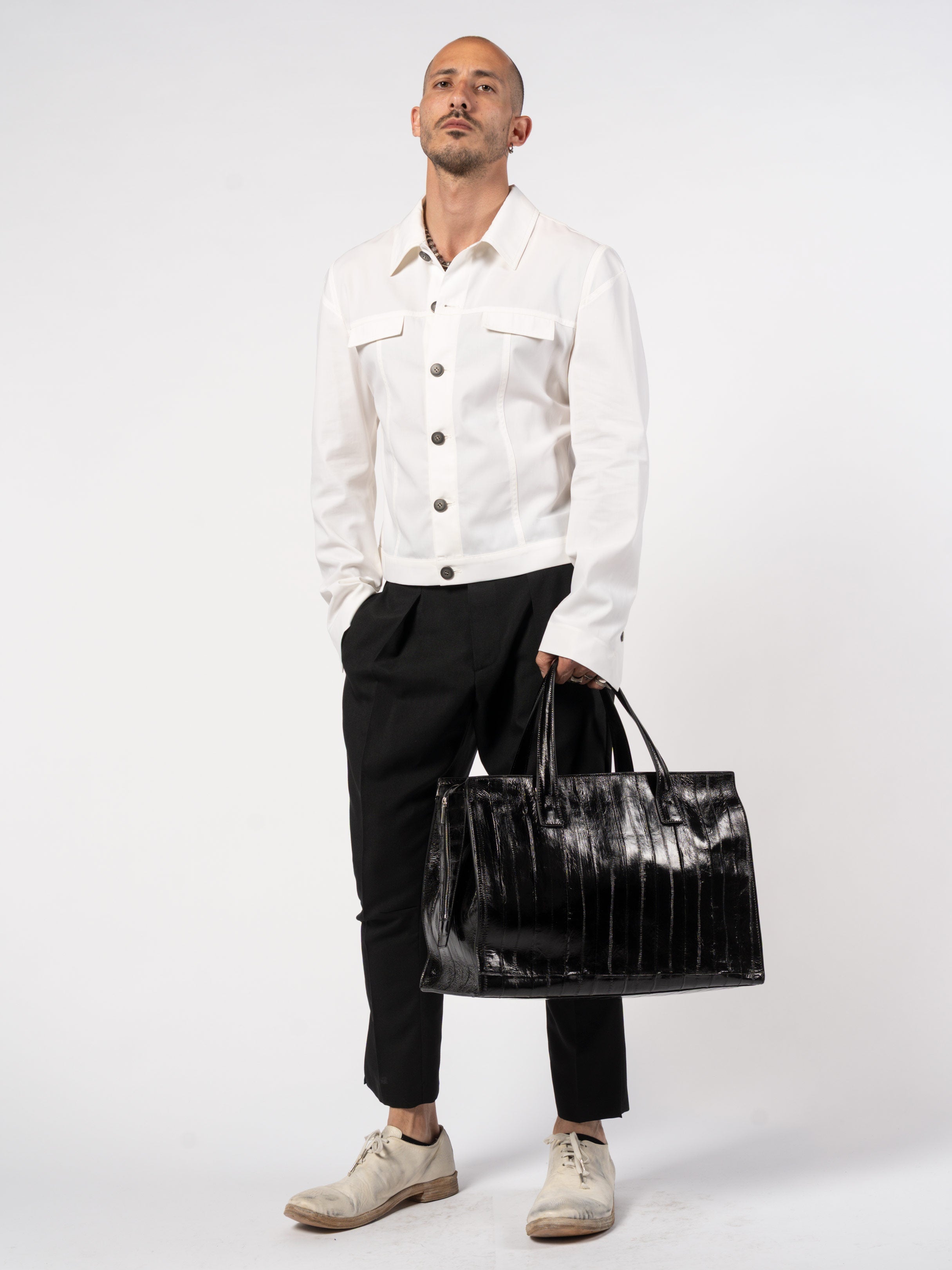 Anguilla Leather Duffle Bag - INN7