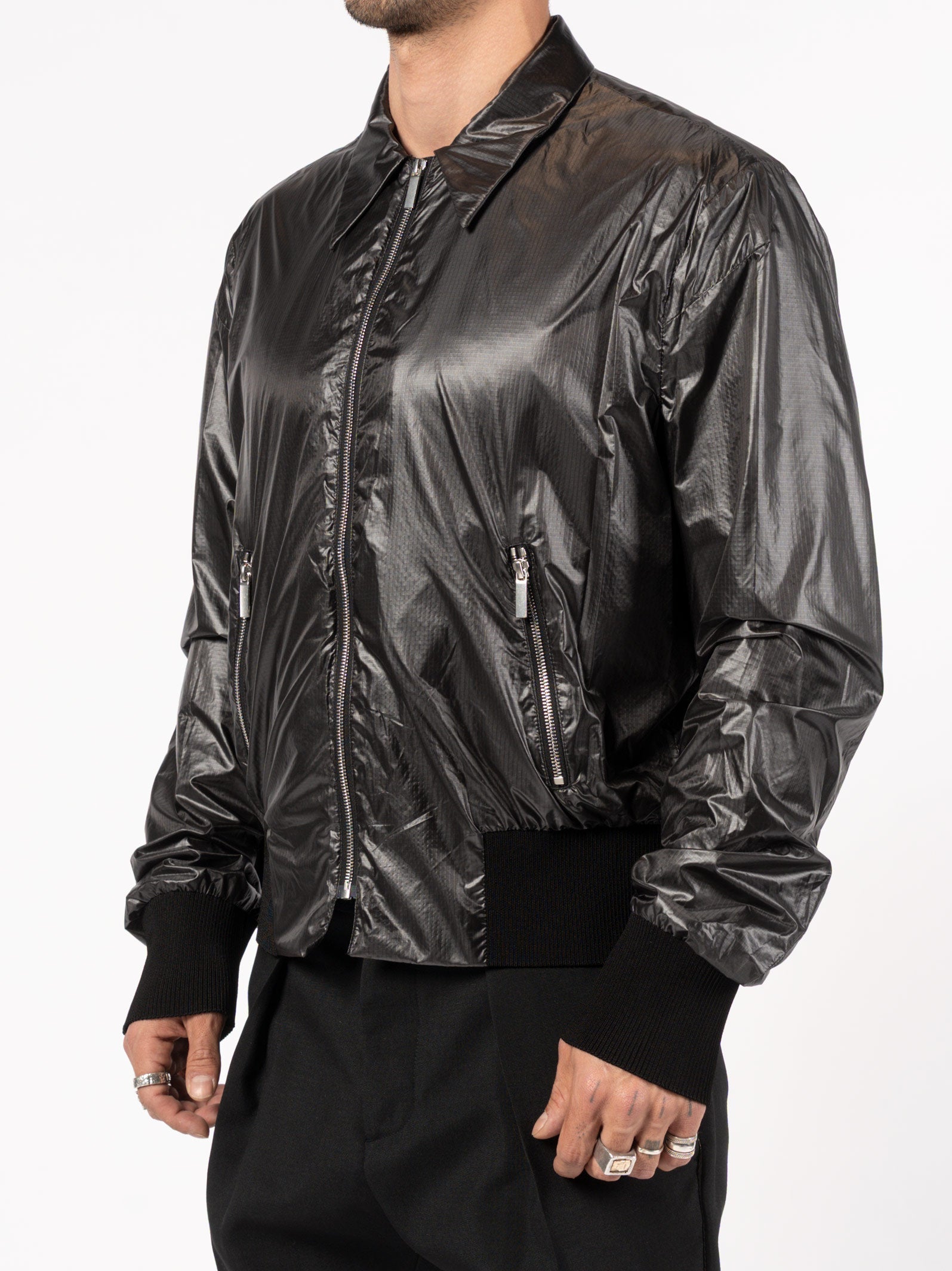 Ripstop Nylon Zip Jacket - INN7