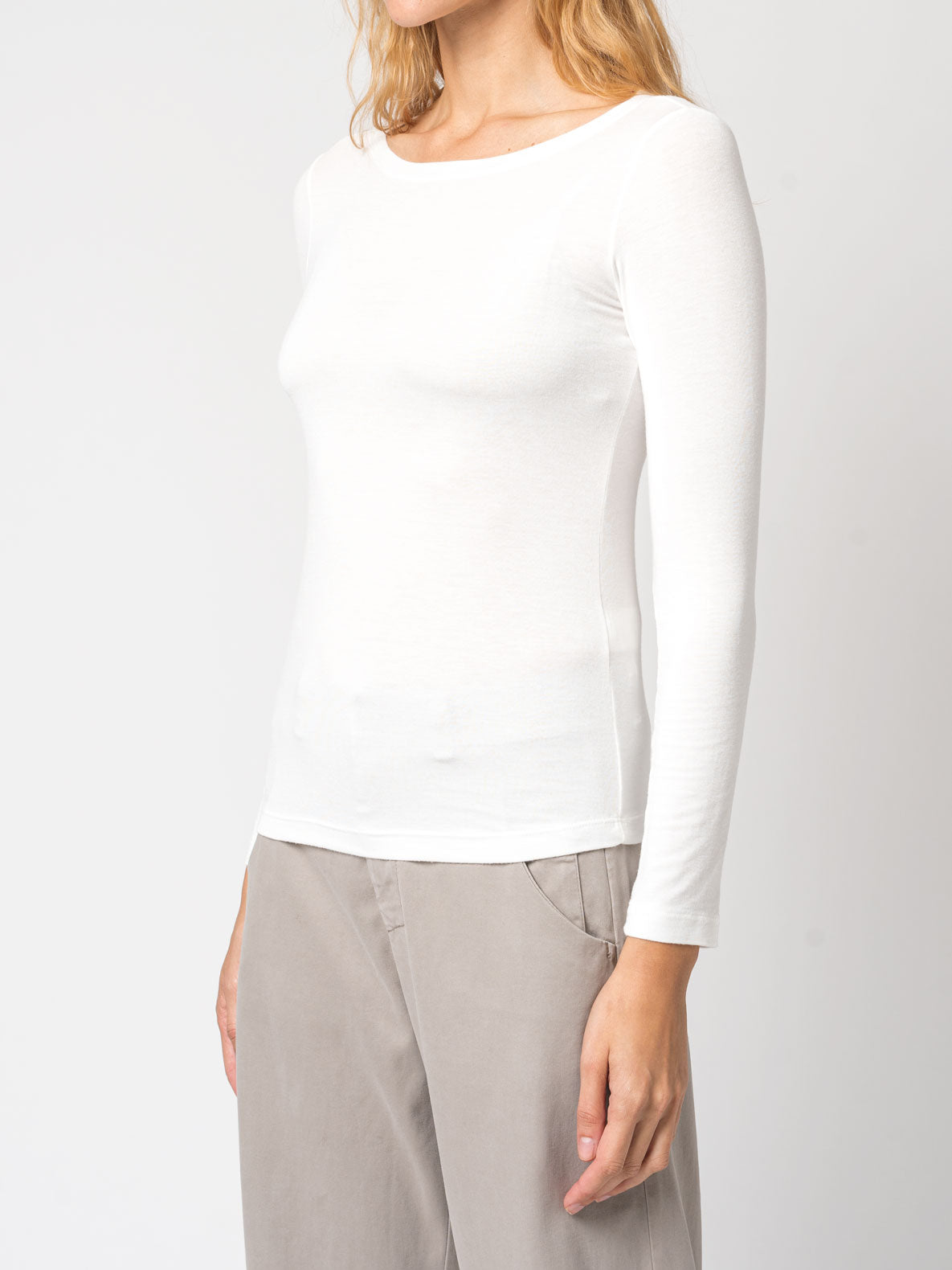 Slim Fit T-Shirt in Stretch Modal Jersey