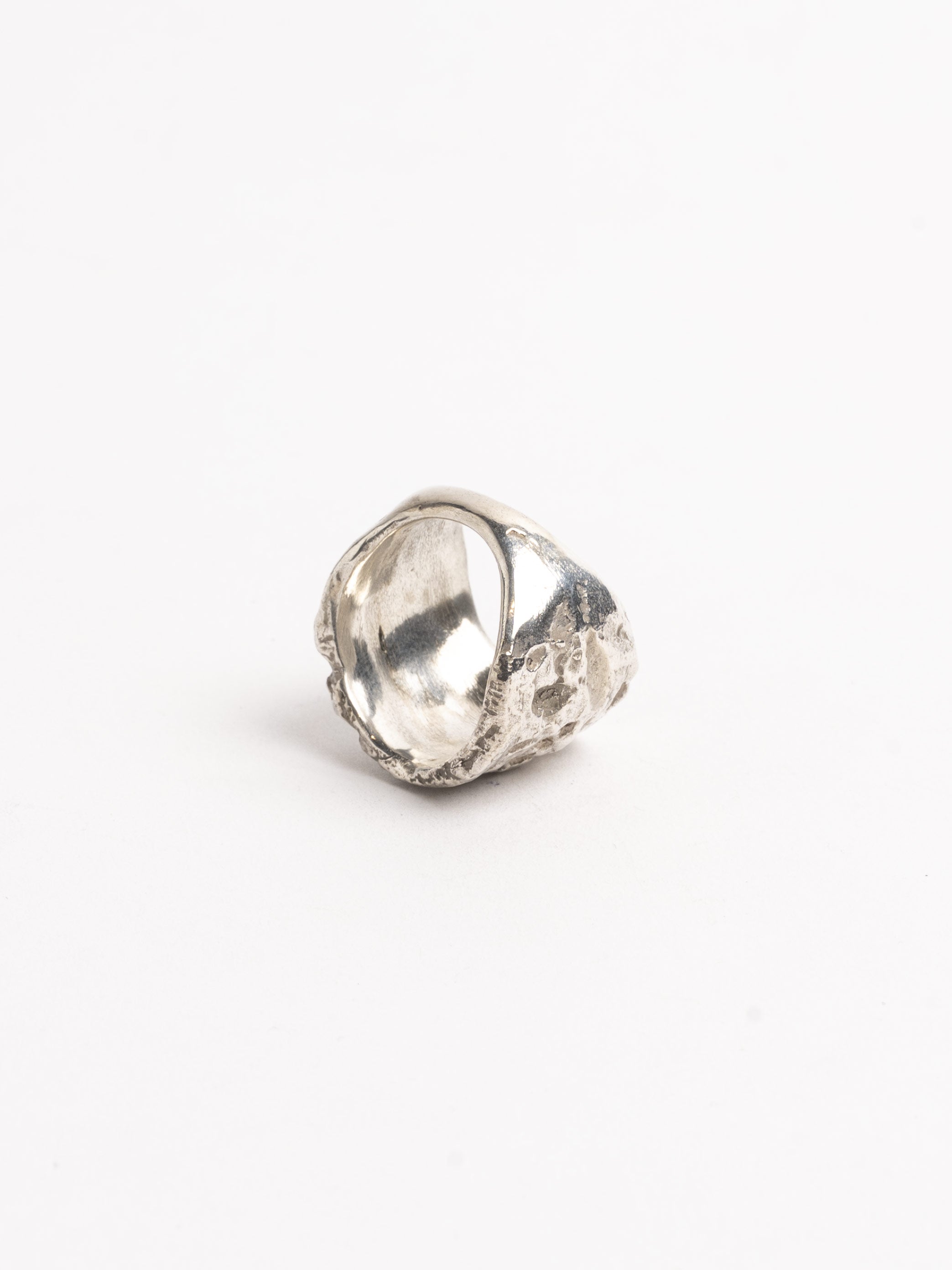 Wide Texture Ring