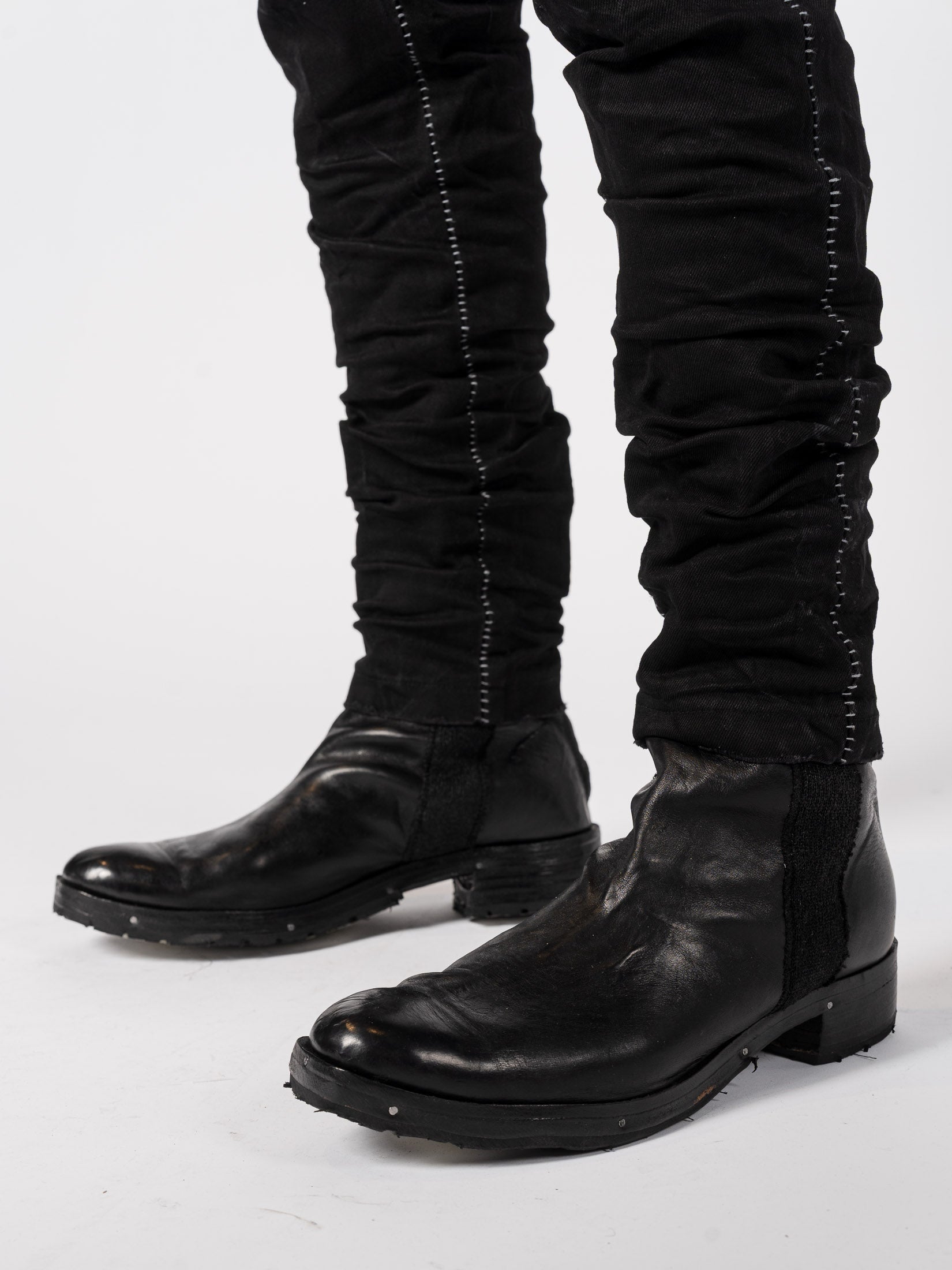 Stretch Denim Contrast Stitch Jeans