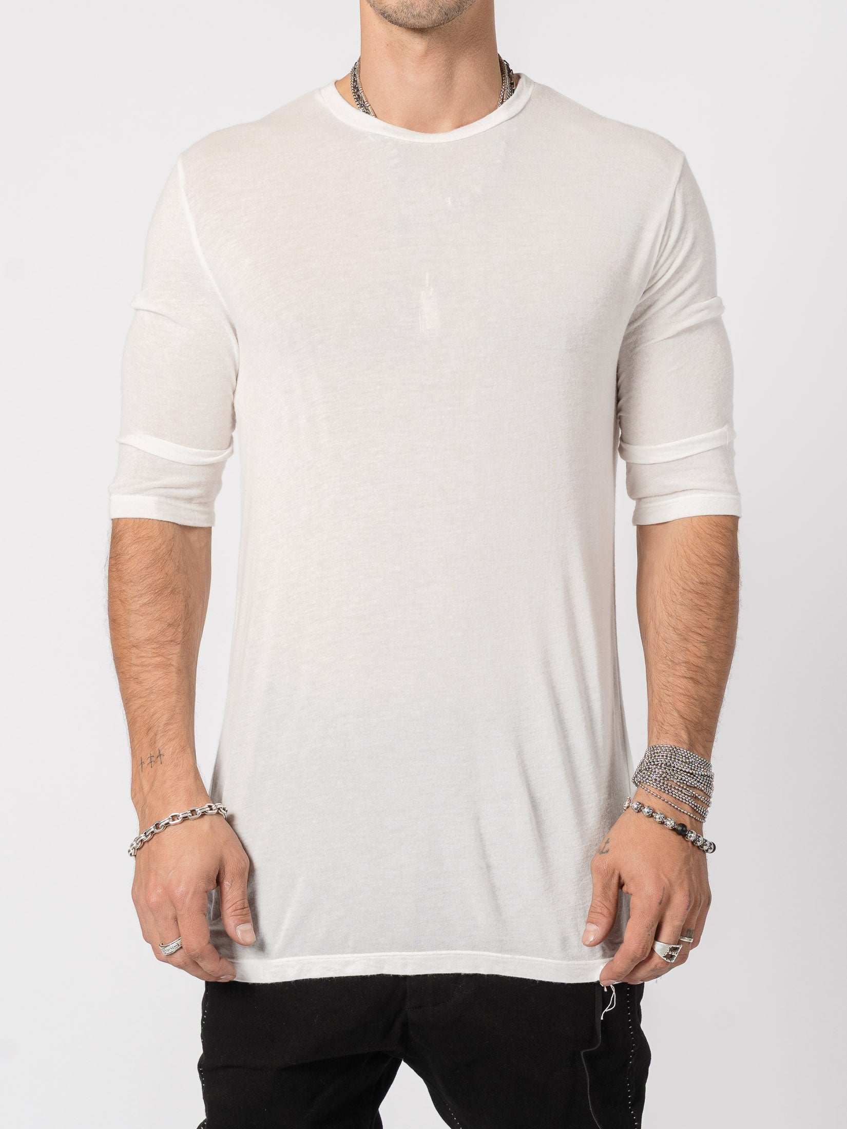 Modal Cashmere Blend Tee