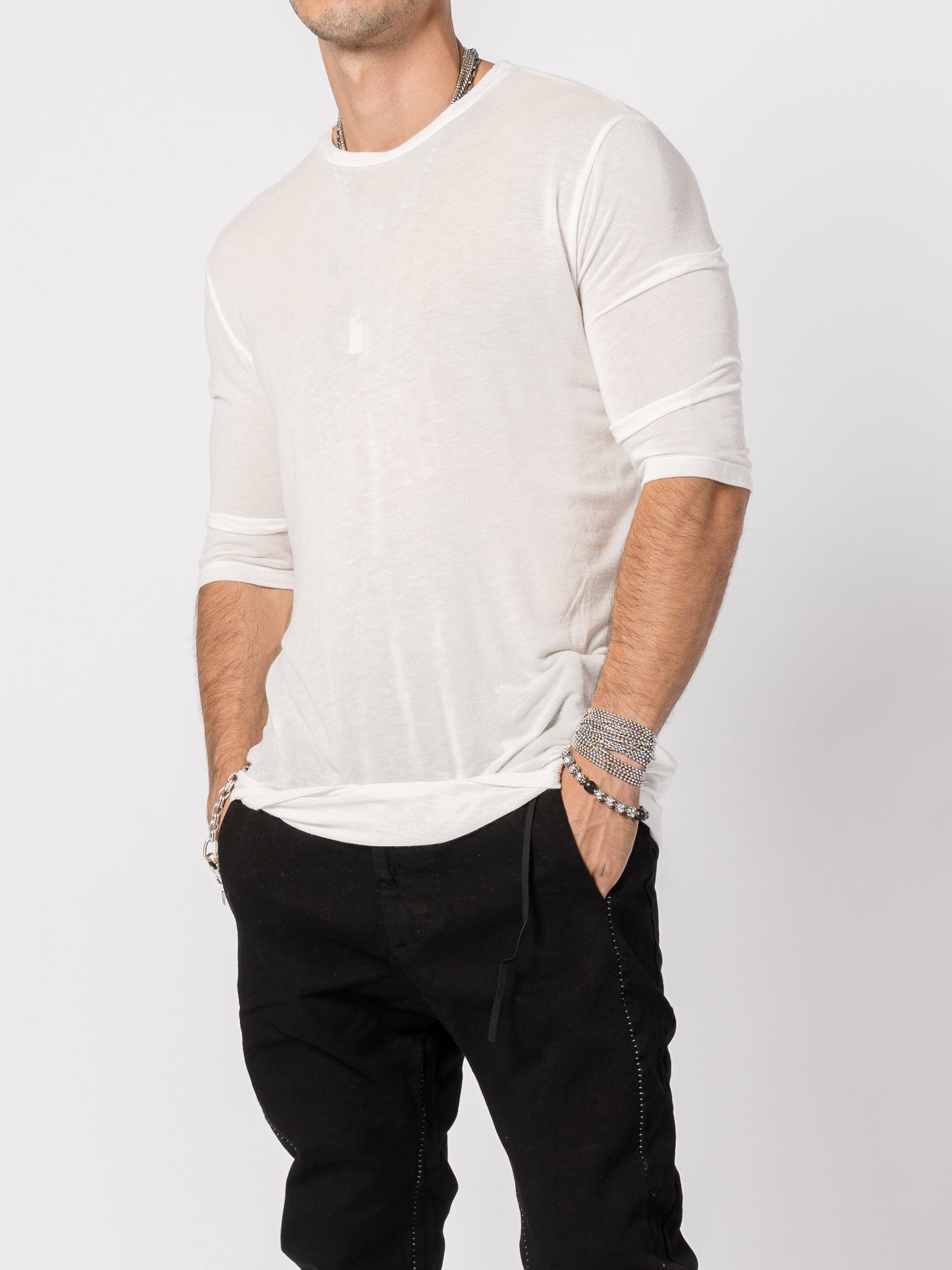 Modal Cashmere Blend Tee