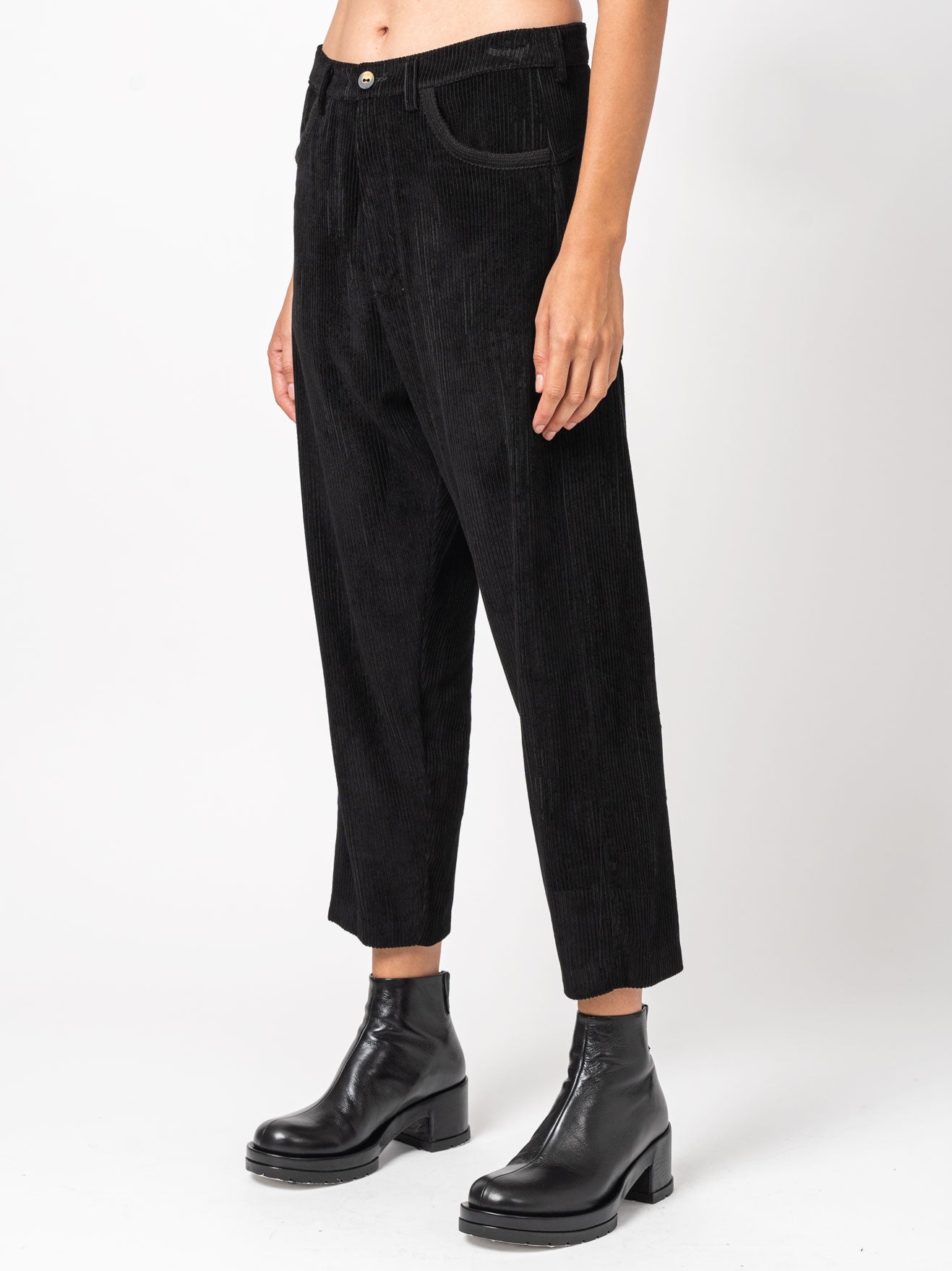 Corduroy Slouch Pants