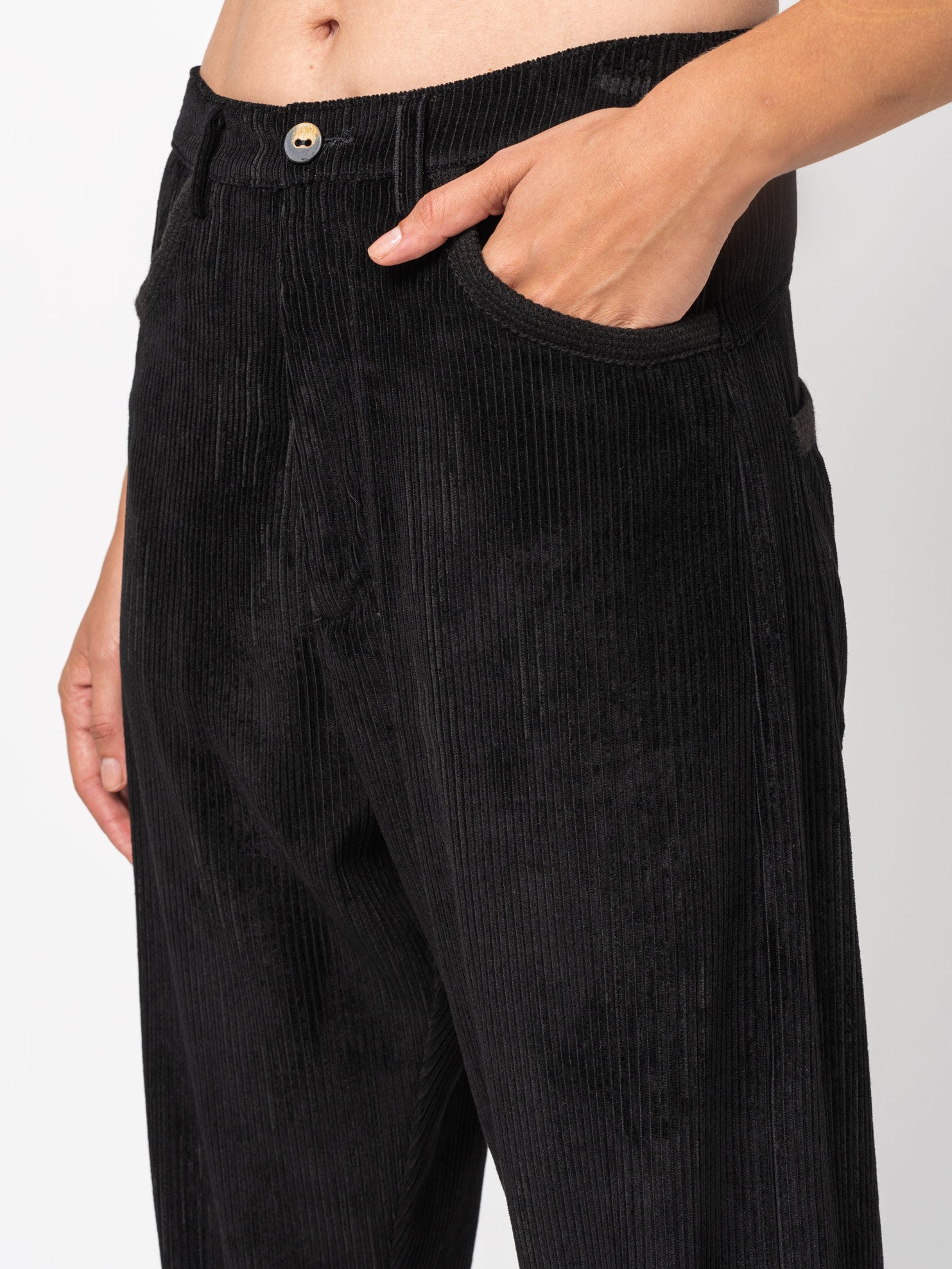 Corduroy Slouch Pants