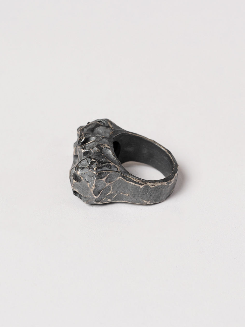 Sculpted Silver Ring