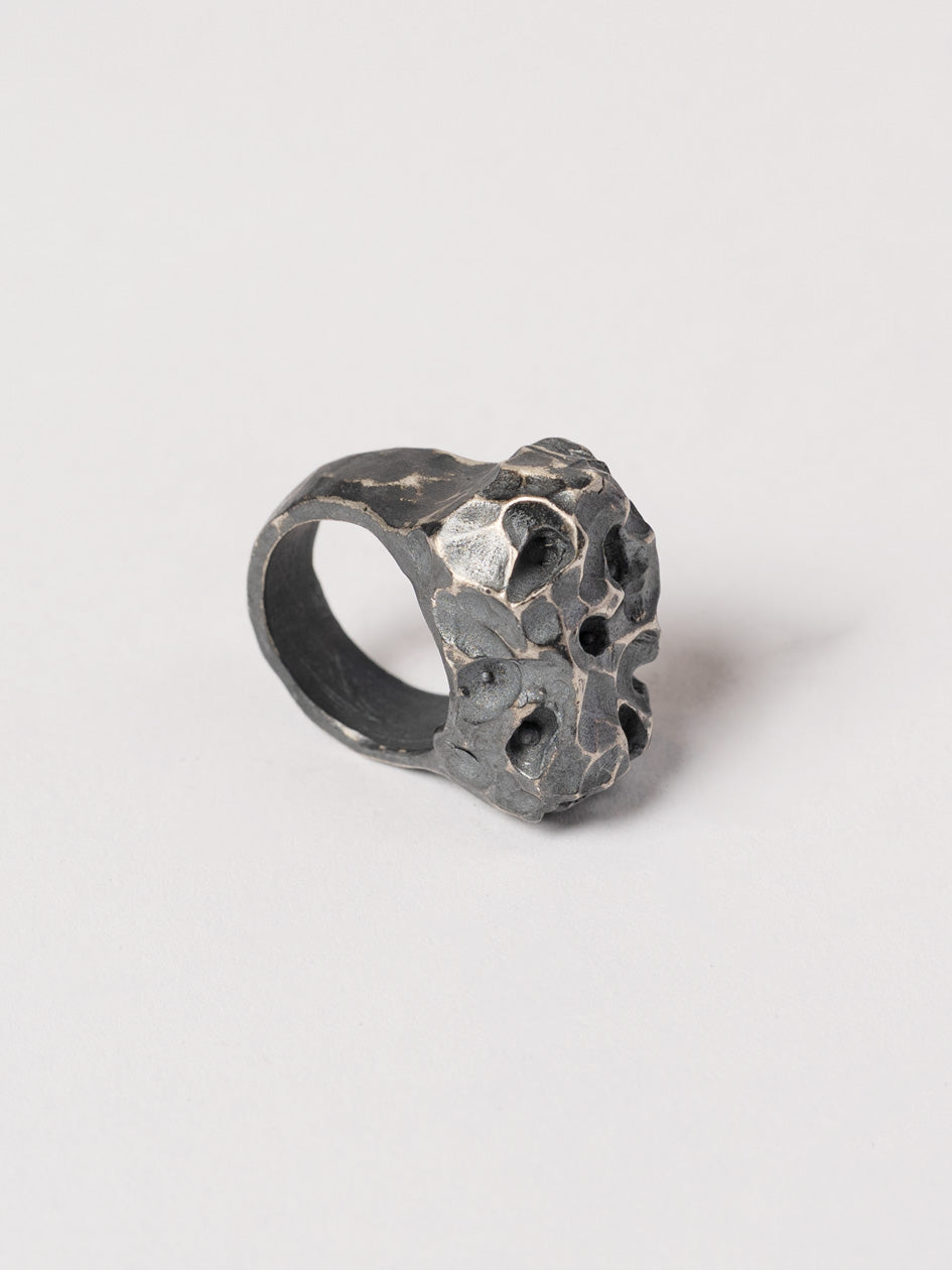 Sculpted Silver Ring