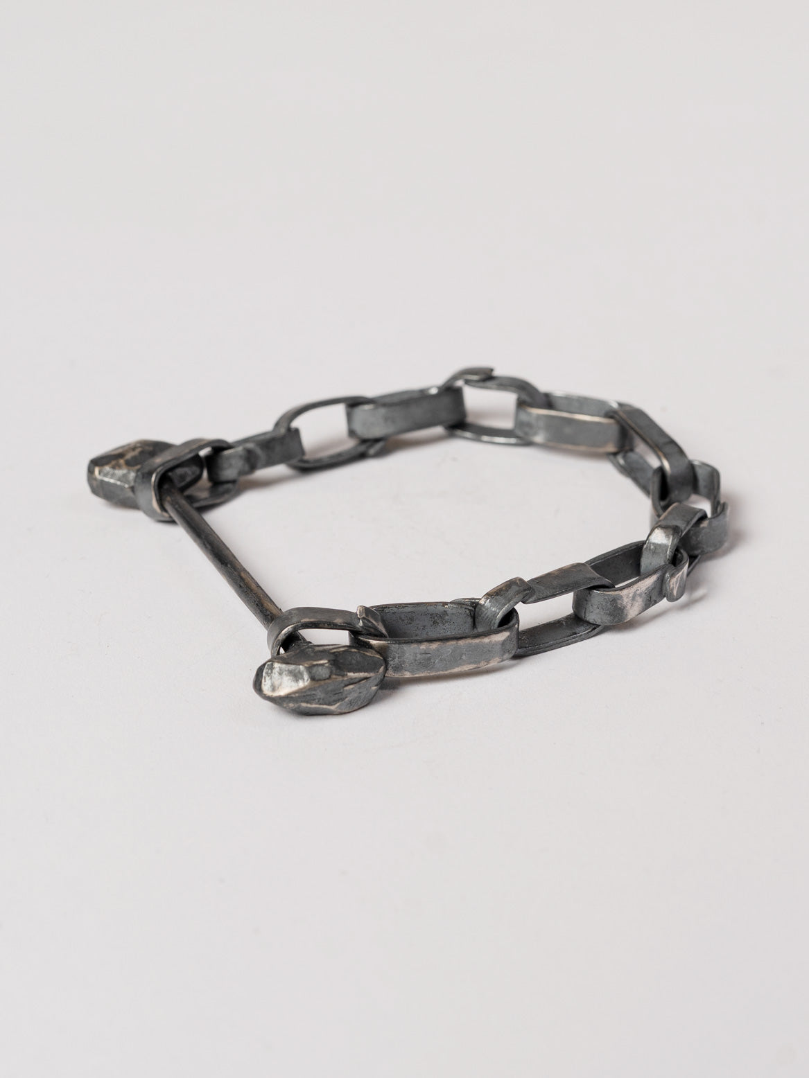 Sculpted Silver Bracelet