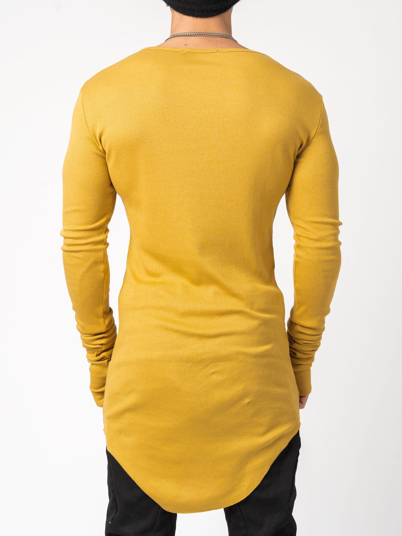 Rib Long Sleeve T-Shirt