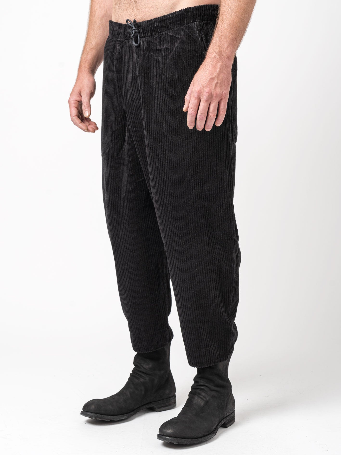 Cropped Oversized Trousers