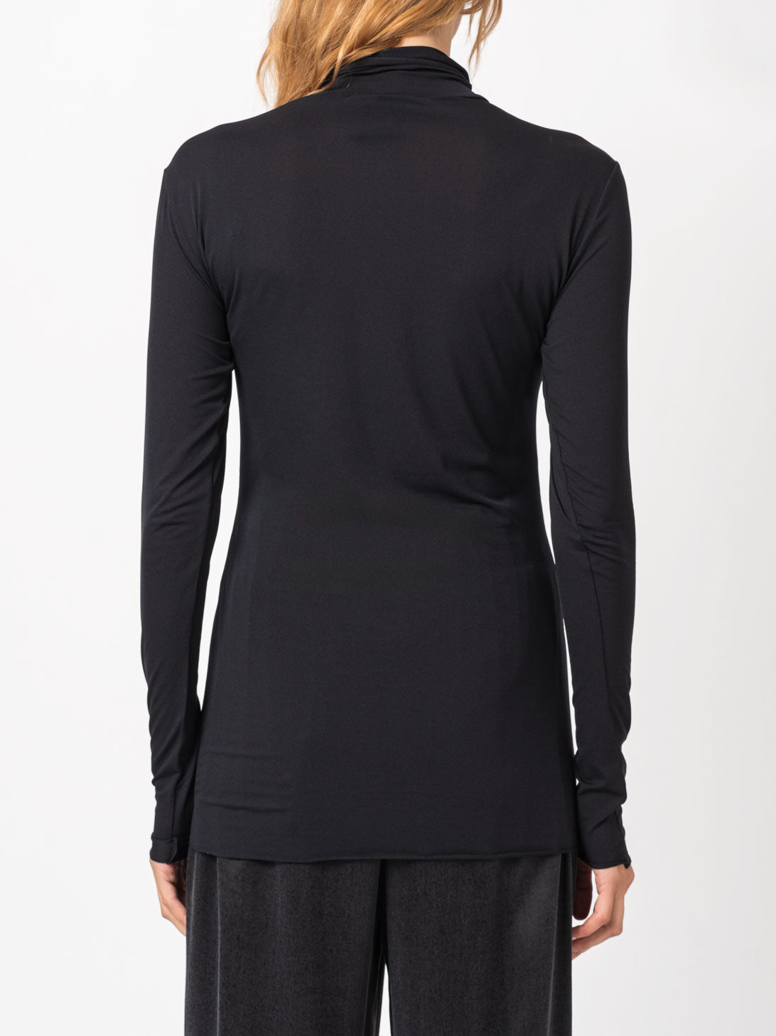 Stretch Turtleneck Top