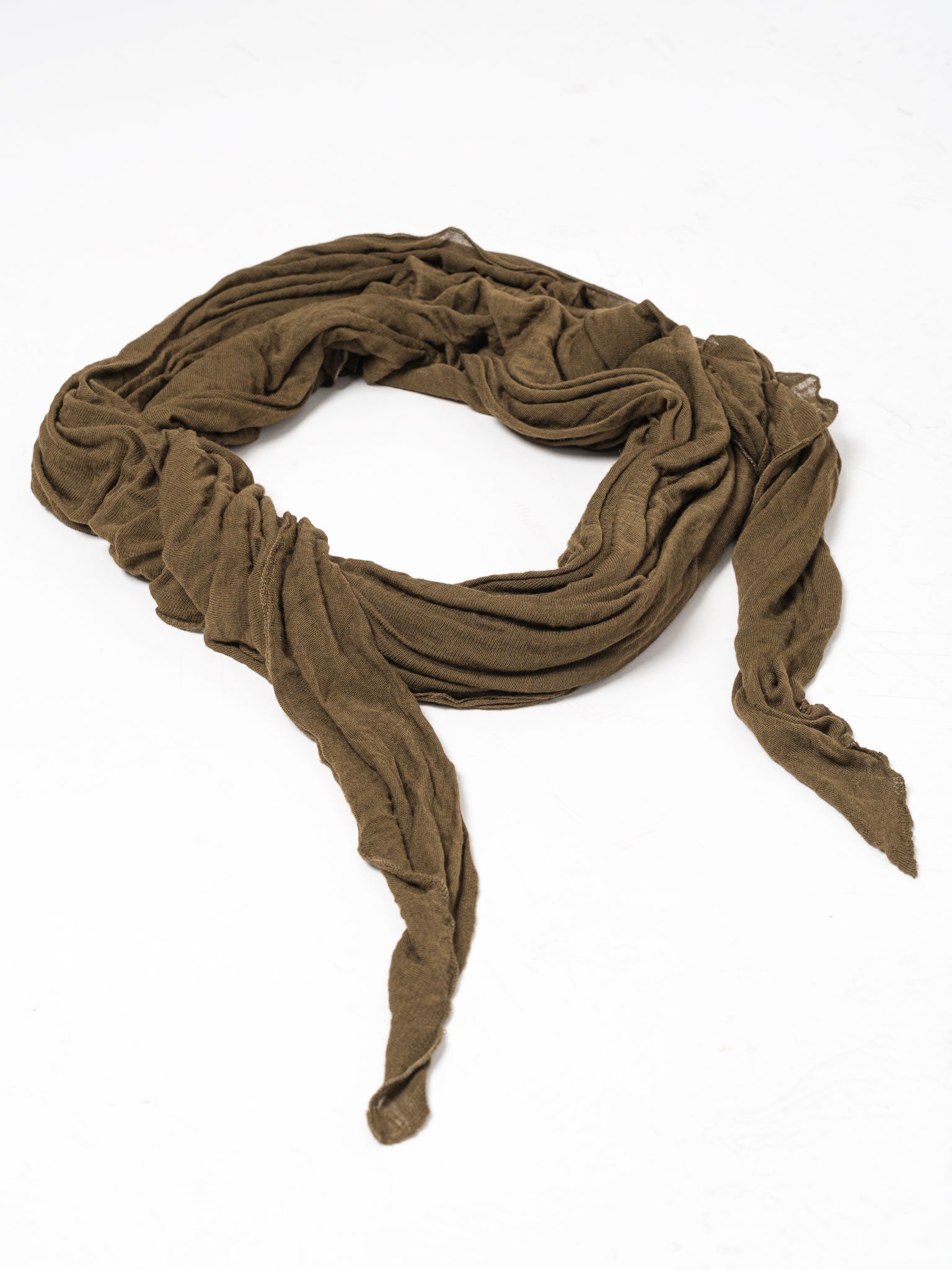 Plain Knit Viscose Scarf