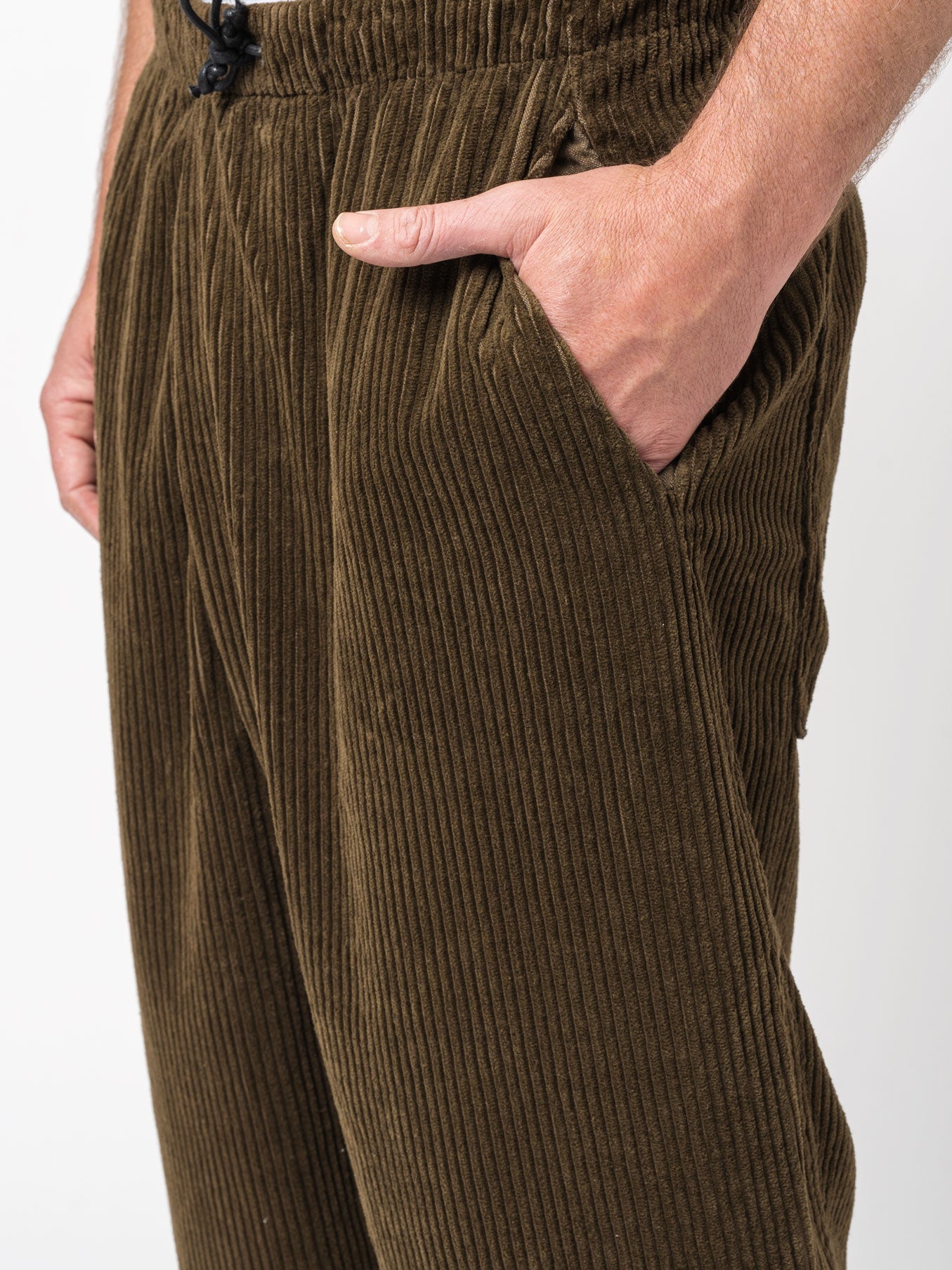 Cropped Oversized Trousers