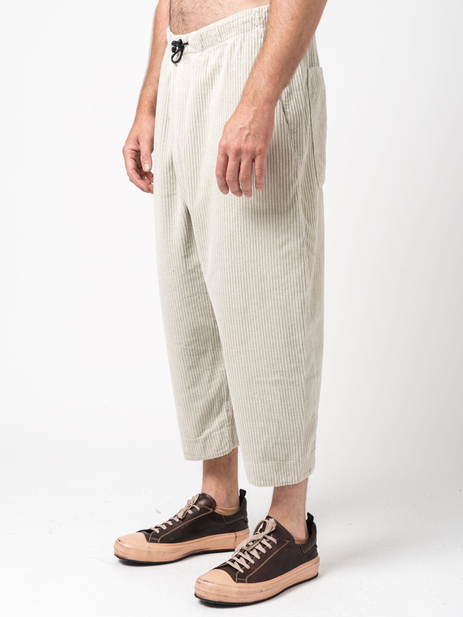 Cropped Oversized Trousers