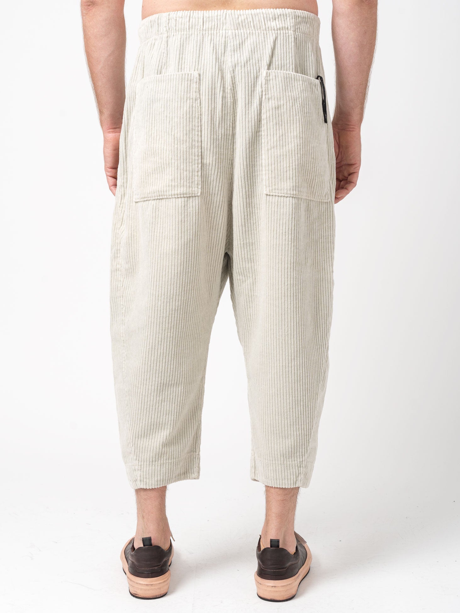 Cropped Oversized Trousers