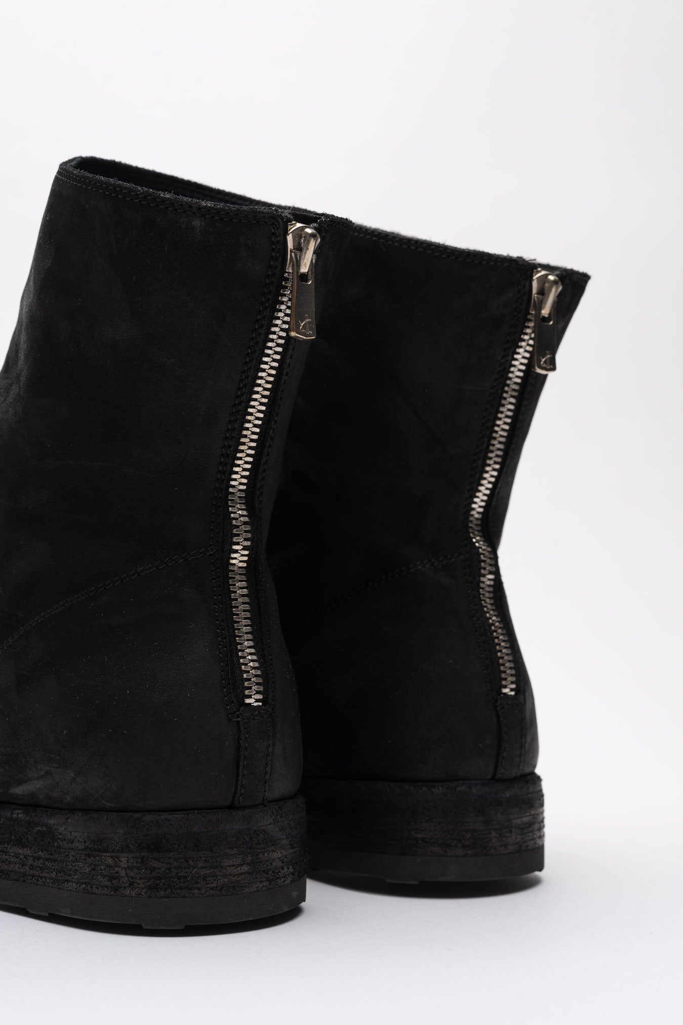 Zipped Leather Boots