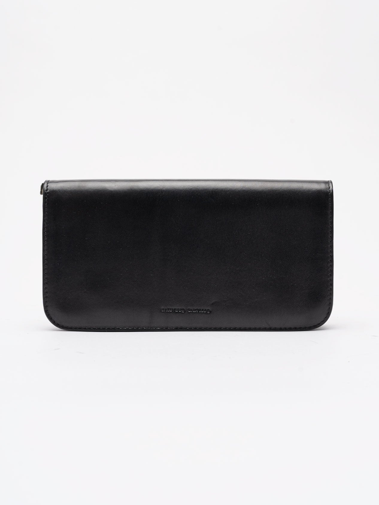 Zip Around Leather Wallet