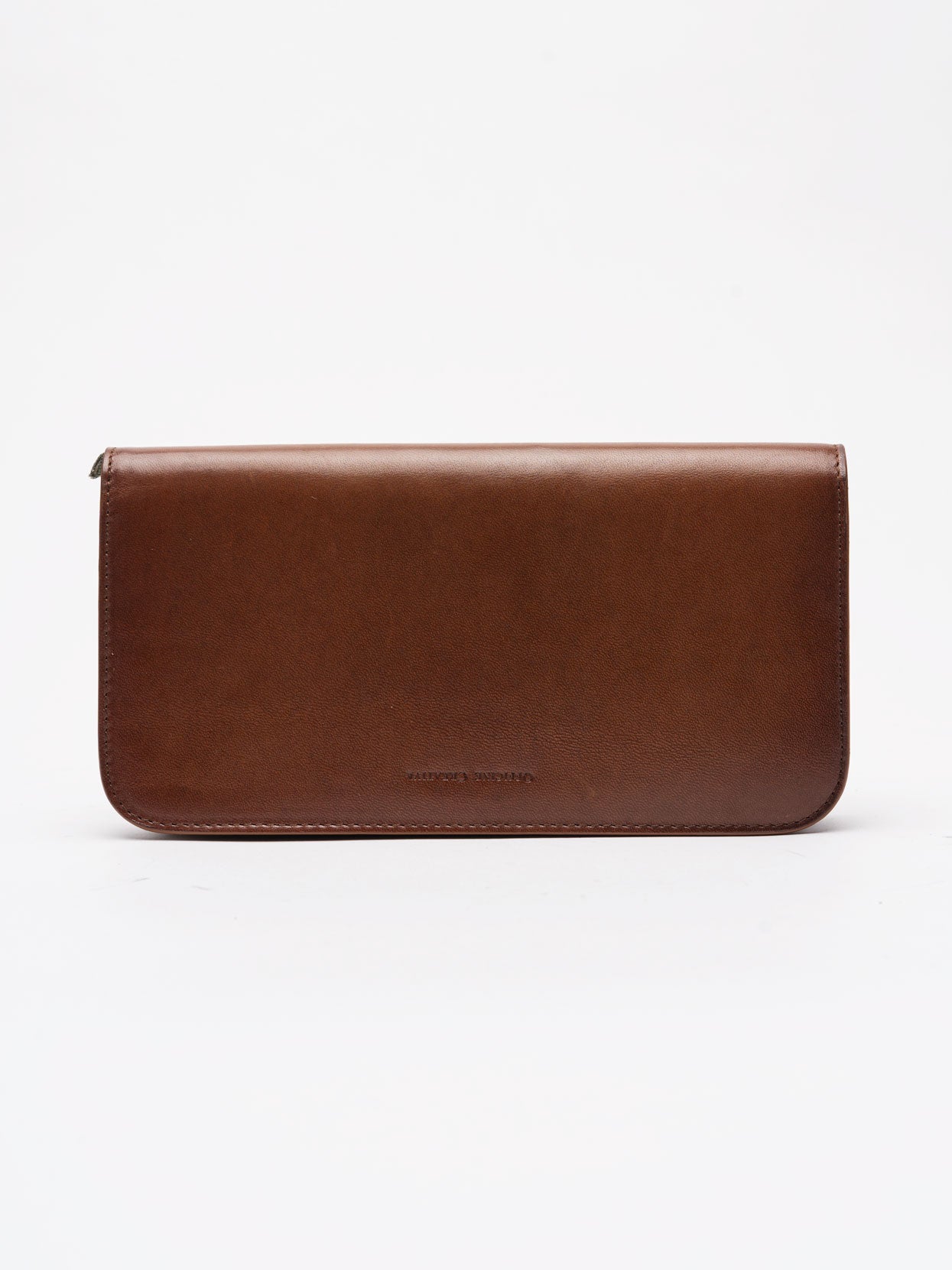 Zip Around Leather Wallet