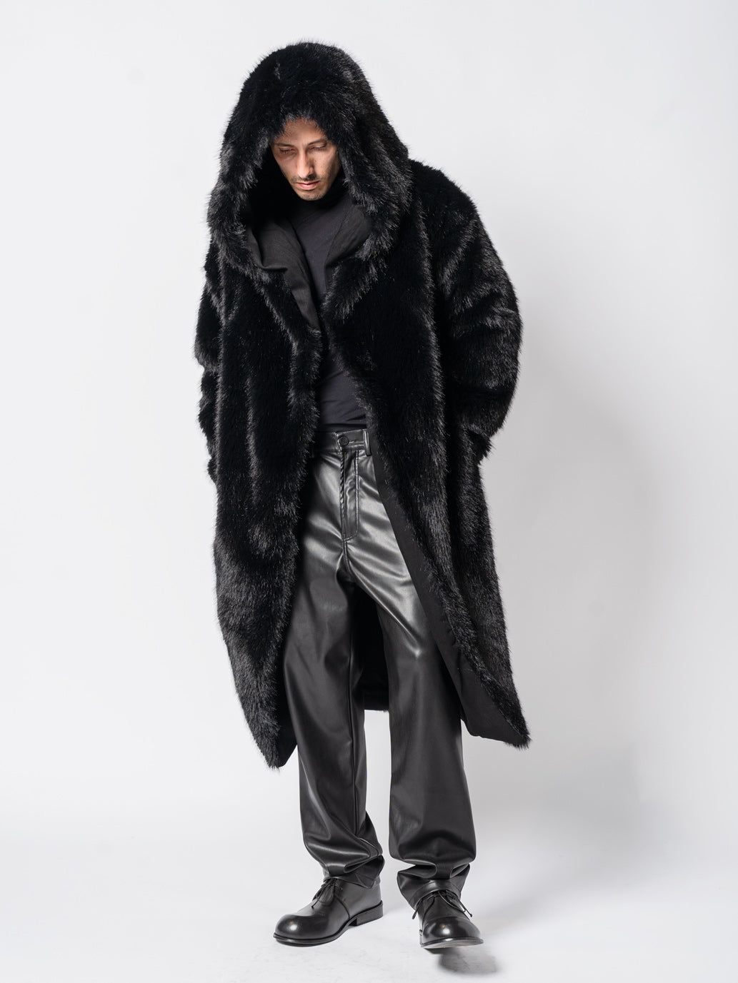 Reversible Faux Fur Coat