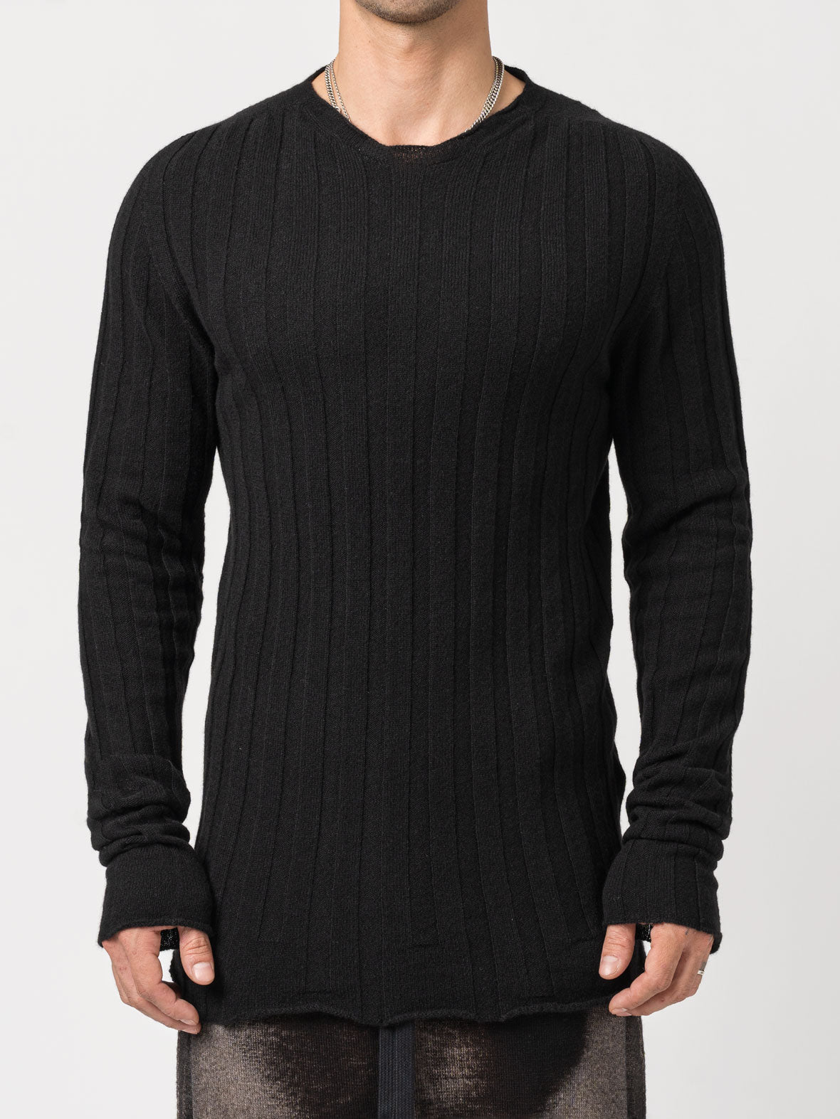 Cashmere Ribbed Sweater