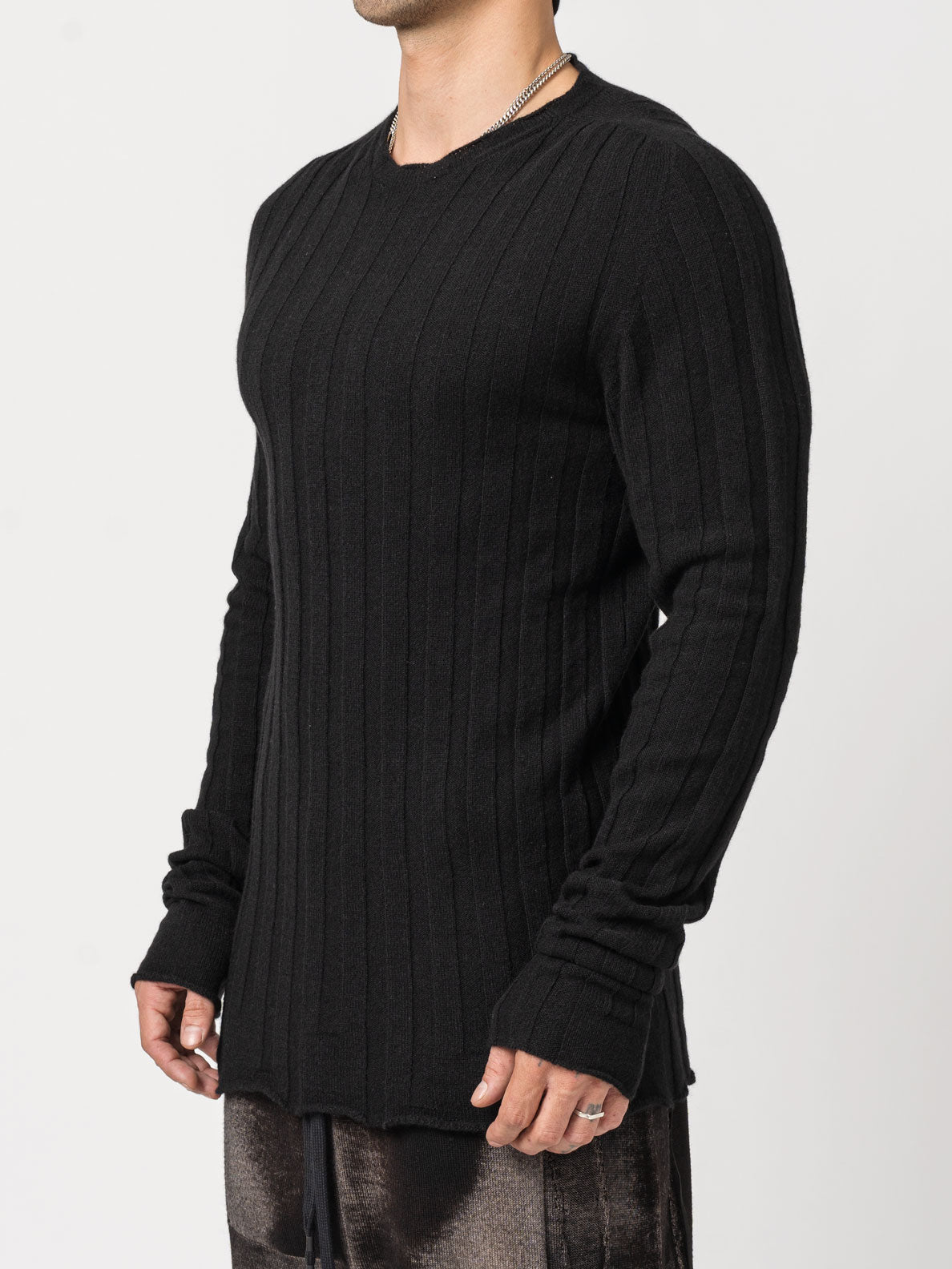 Cashmere Ribbed Sweater