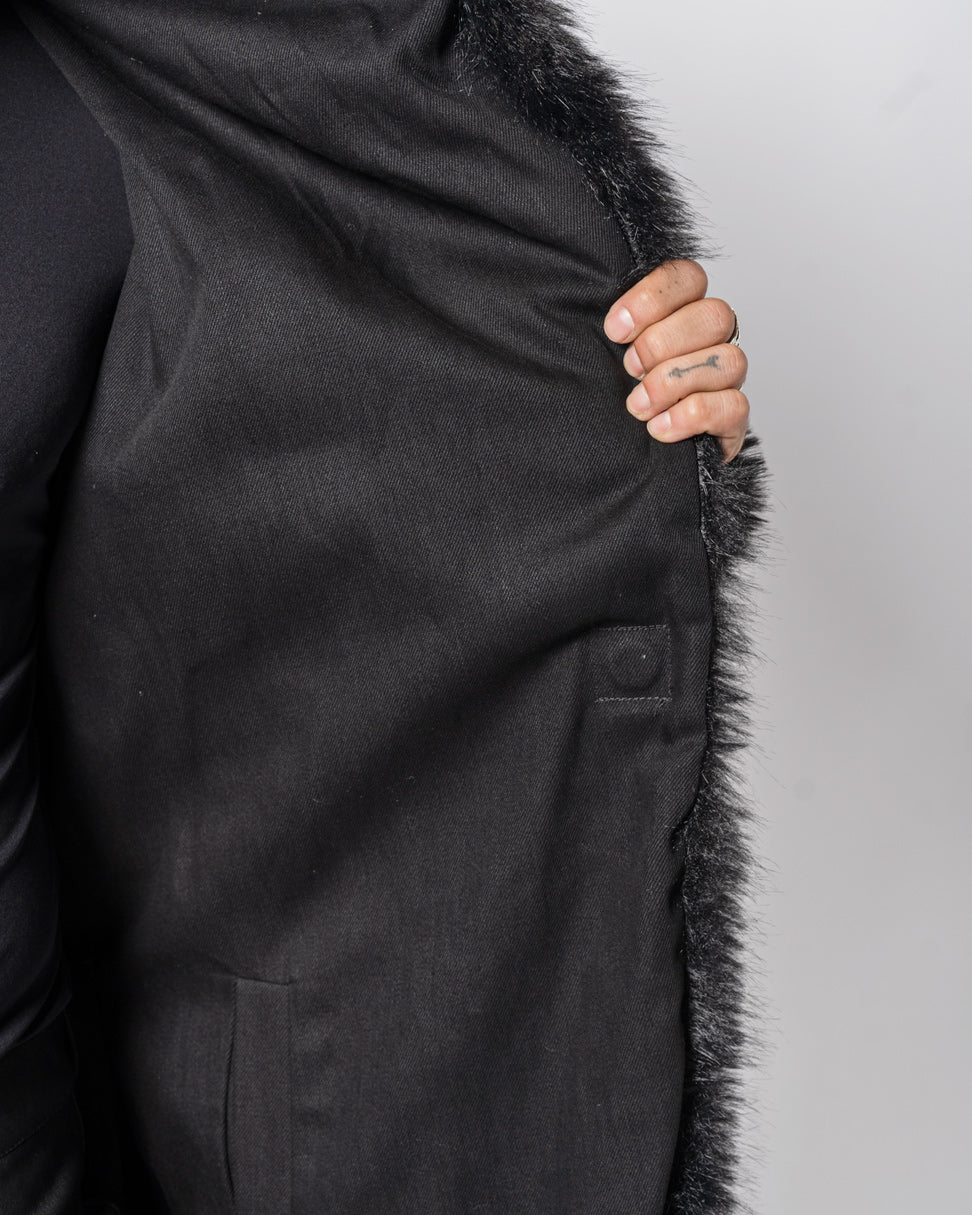 Reversible Faux Fur Coat