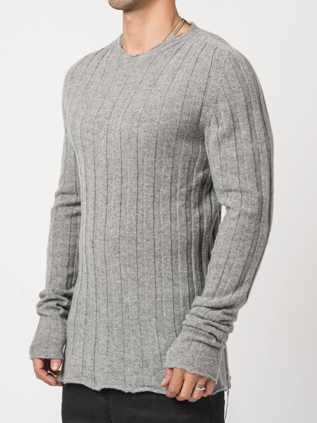 Cashmere Ribbed Sweater