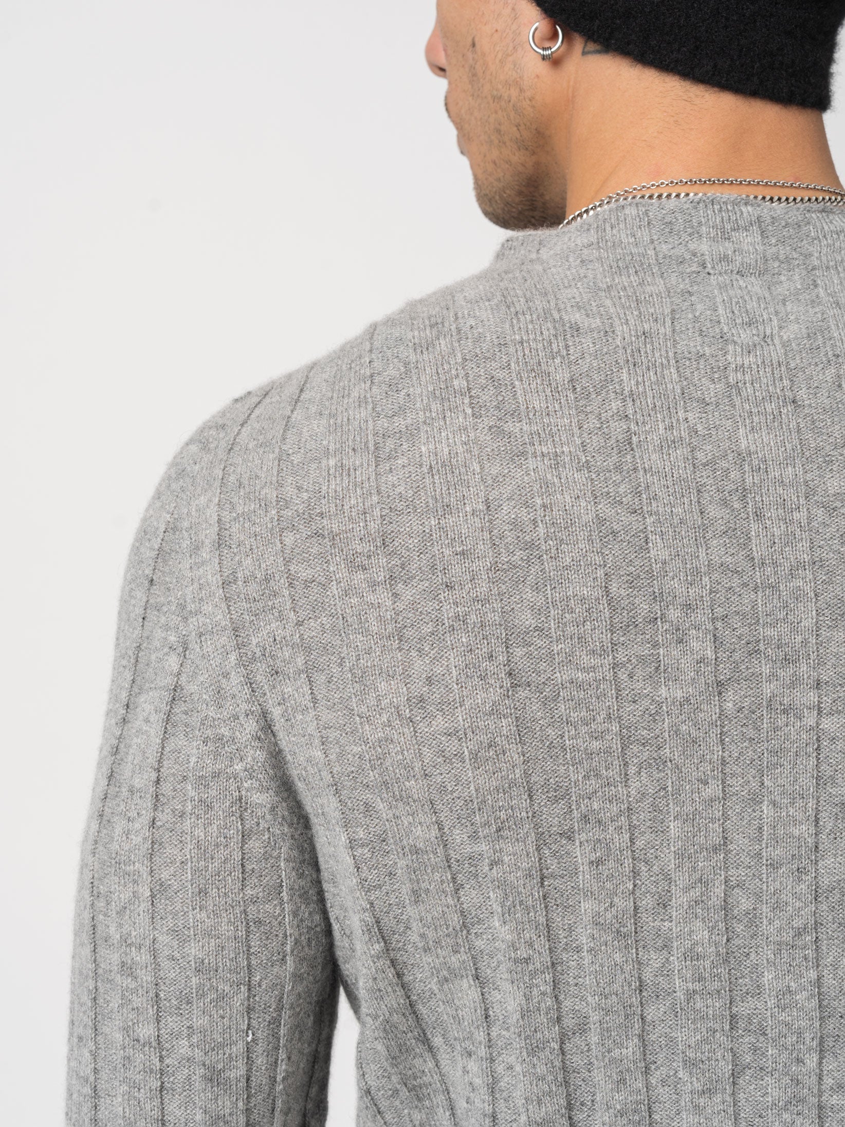 Cashmere Ribbed Sweater