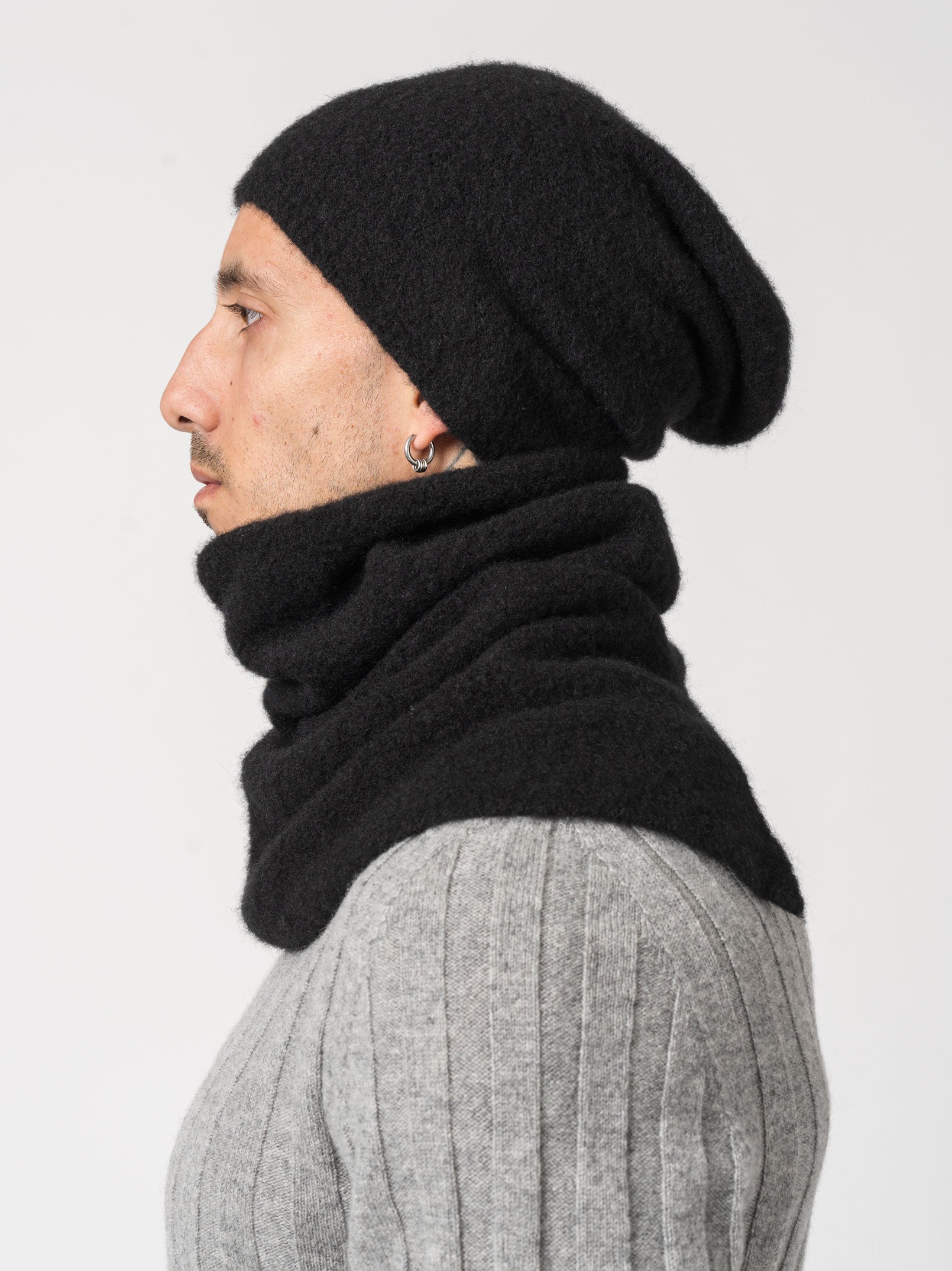 Silk-Cashmere Neck Wrap