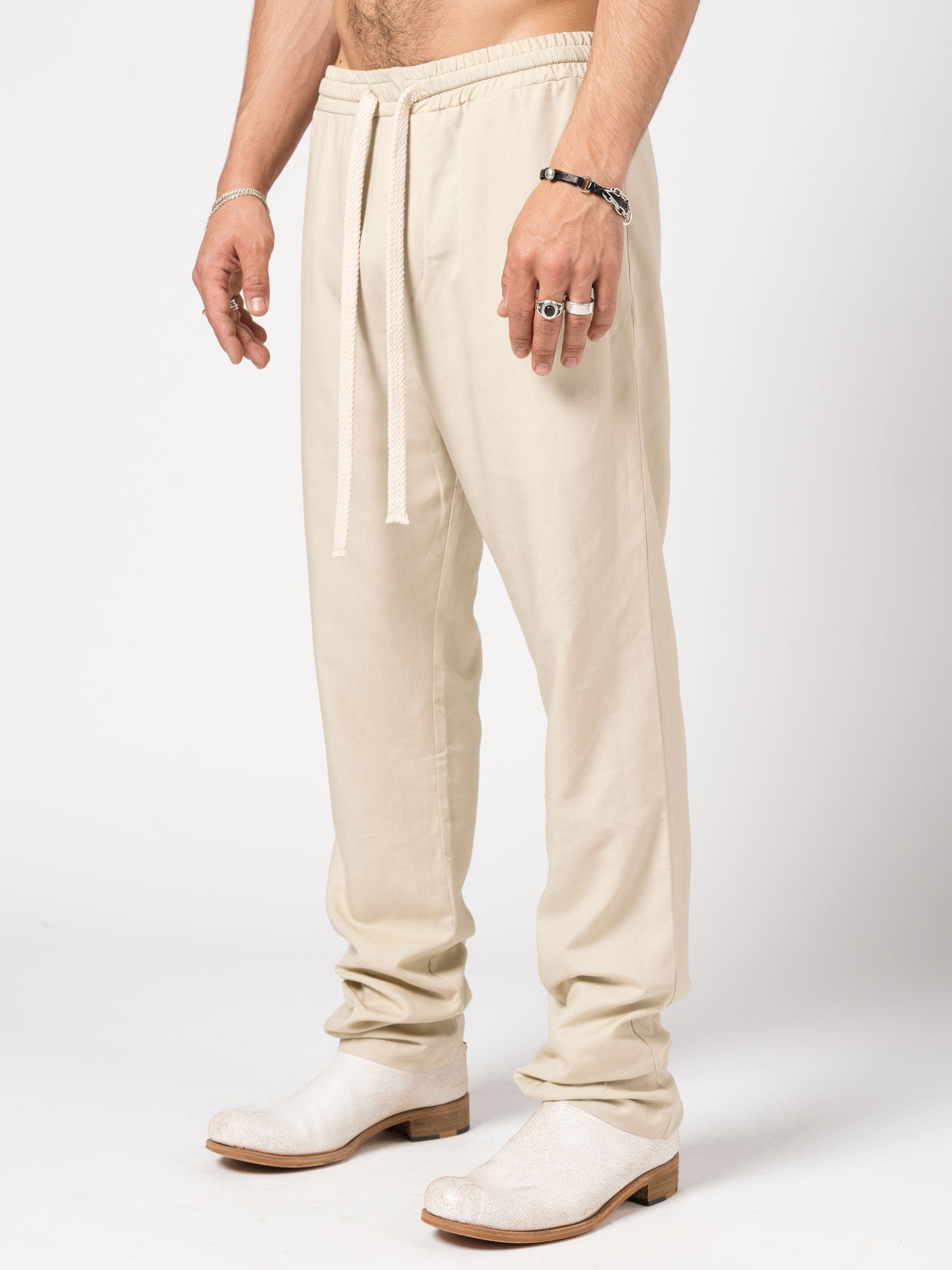 Relaxed-Fit Drawstring Trousers