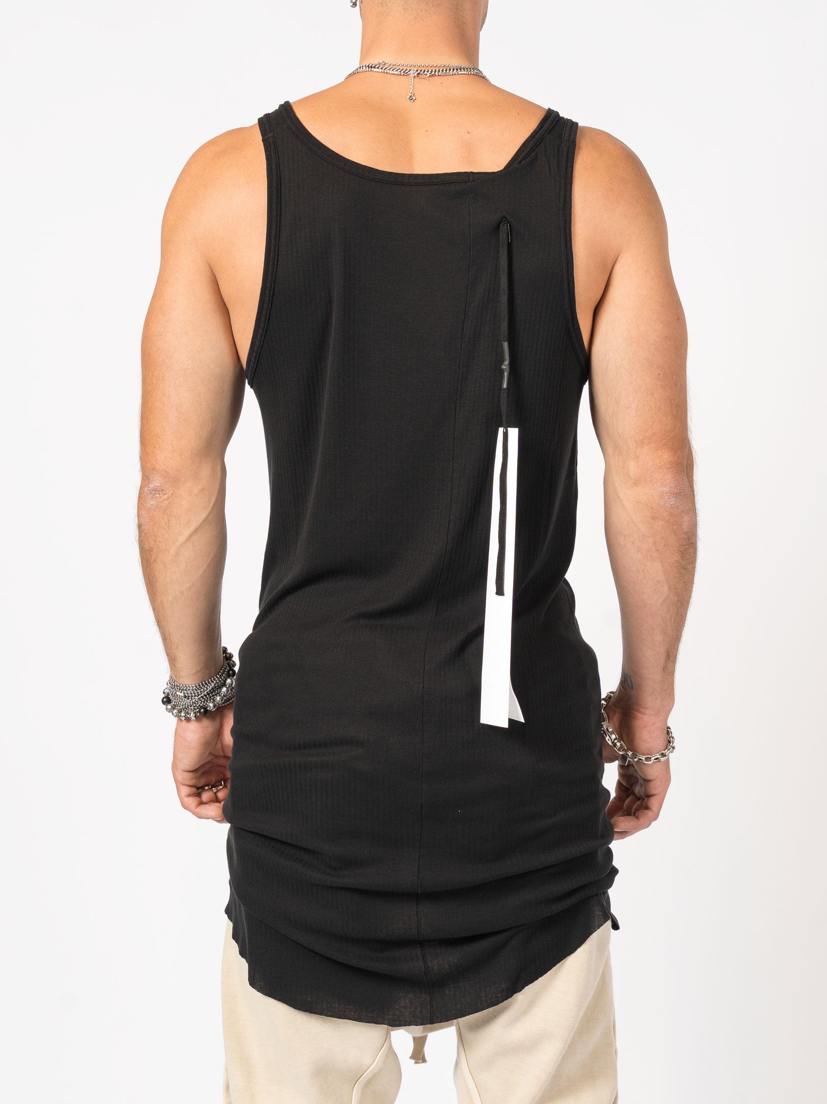 Stretch Rib Tank Top
