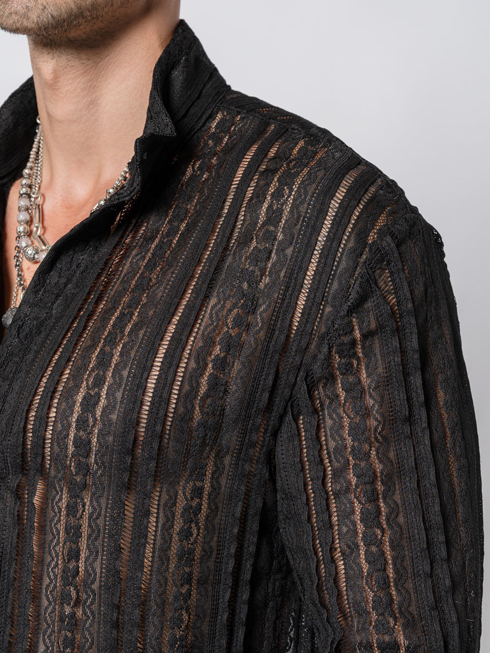 Textured Lace Shirt
