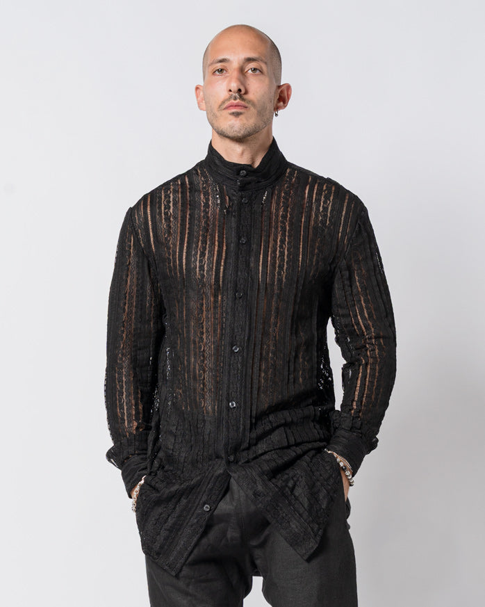 Textured Lace Shirt